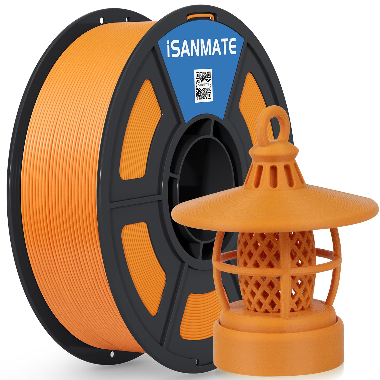 iSANMATE ASA Filament 1.75mm Camel 1KG, UV & Weather Resistant 3D Printer Filament Perfect for Outdoor Functional Parts, Dimensi