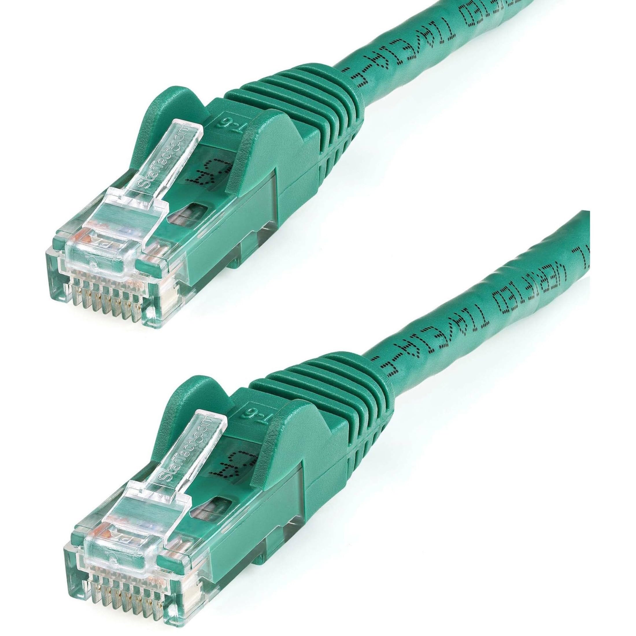 Startech.Com 15Ft Cat6 Ethernet Cable   Green Cat 6 Gigabit Ethernet Wire  650Mhz 100W Poe Rj45 Utp Network/Patch Cord Snagless