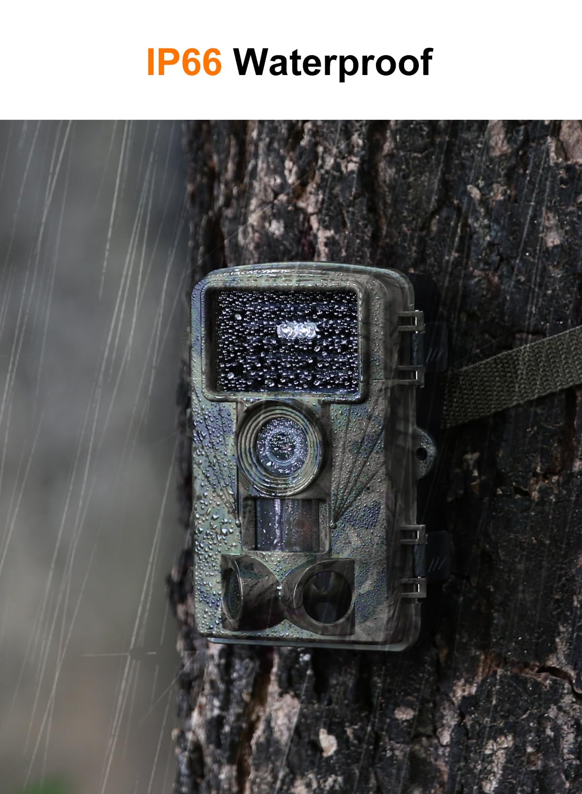 Dargahou Trail Camera   4K 48Mp Game Camera With Night Vision, 0.05S Trigger Motion Activated Hunting Camera, Ip66 Waterproof, 1