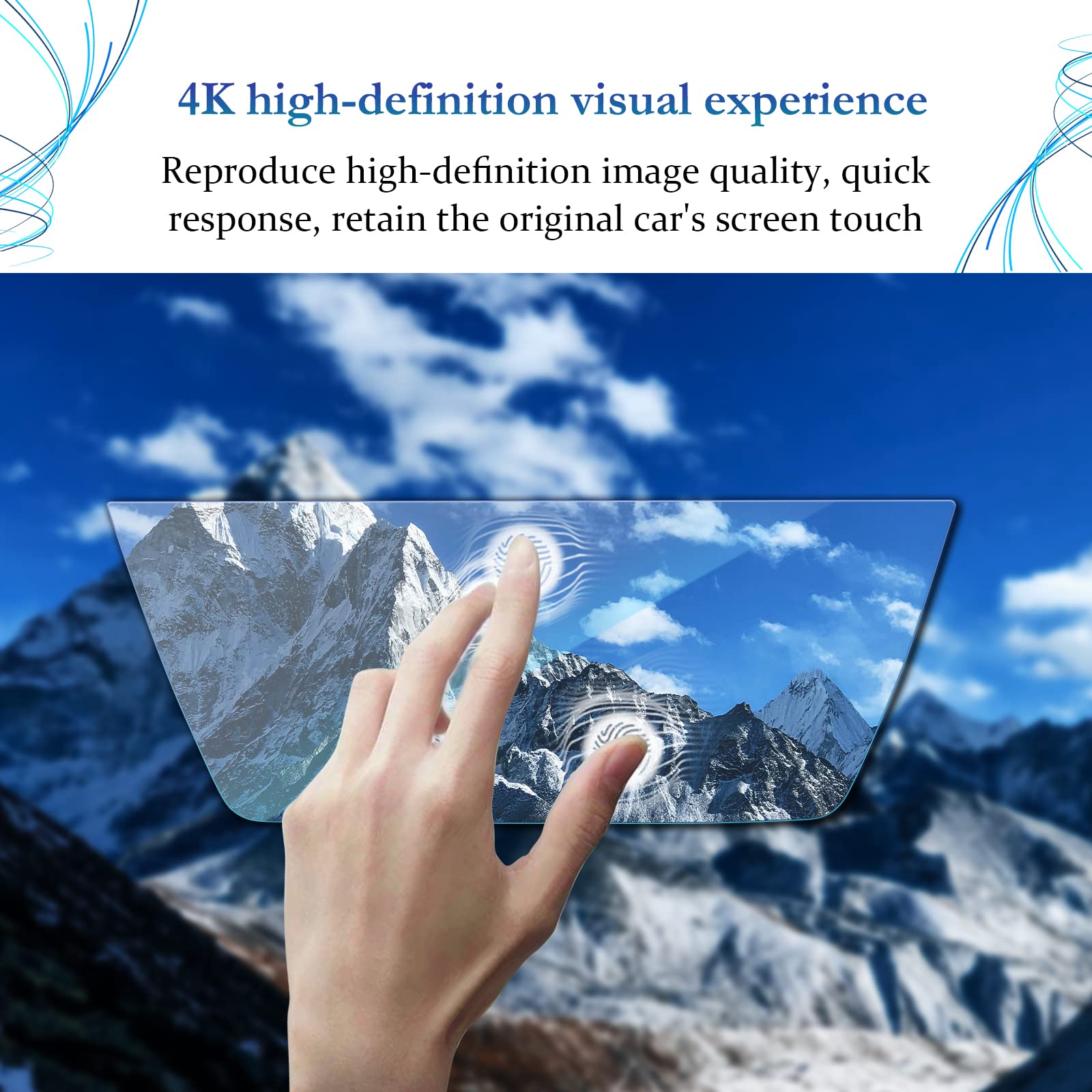 Sktu Screen Protector For 2020 2022 2023 Buick Encore Gx Navigator Display Buick Encore Gx 2023 Accessories Tempered Glass Anti Scratch Hd Clear