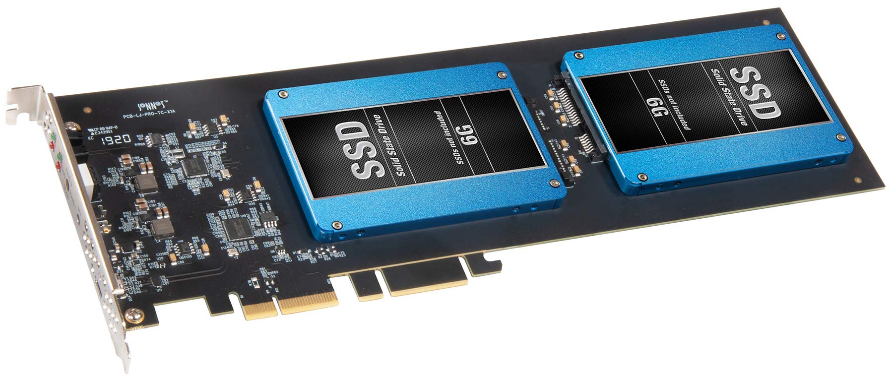 Sonnet Tempo 2.5 SATA SSD RAID PCIe Card (FUS-SSD-2RAID-E)