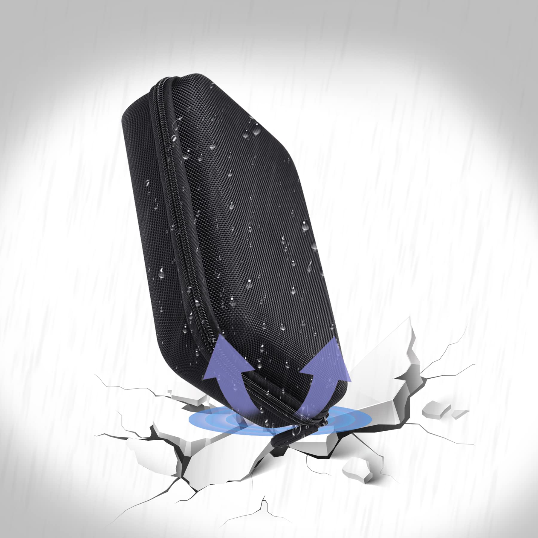 Aenllosi Hard Carrying Case Compatible With Arccos Caddie Smart Sensors (For 15 Sensors)