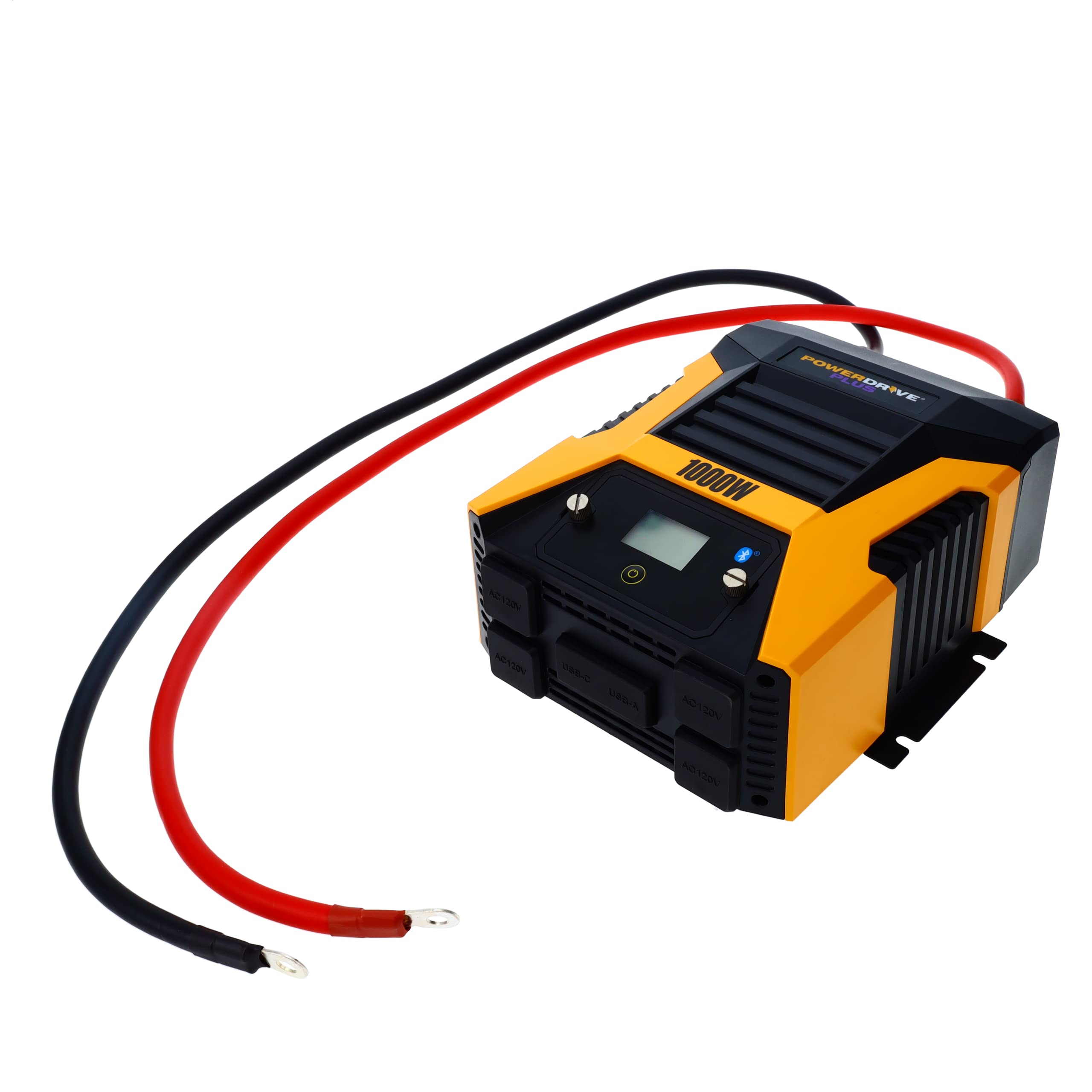 Powerdrive Plus Pwd1000P 1000 Watt Wireless Power Inverter With Bluetooth(R) Technology And Remote Control