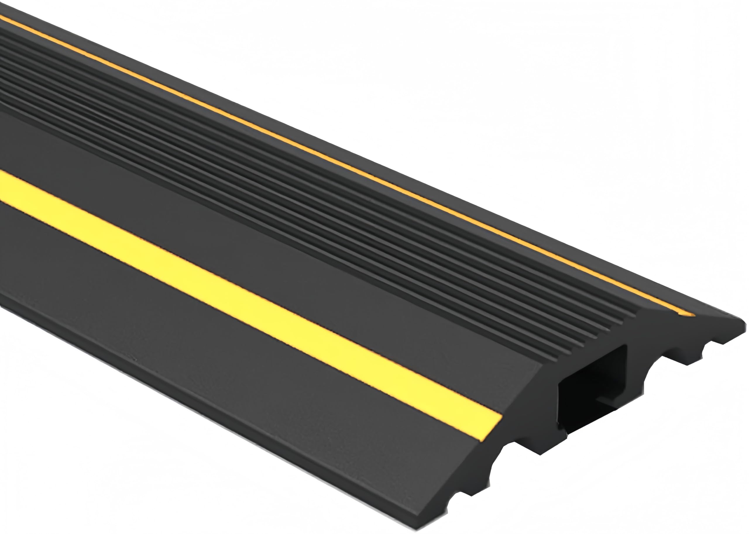 6Ft Floor Cord Cover Cord Cover Floor,Power Cable Protector Soft Extension Floor Cable Cover To Organize And Protect Wire On Flo