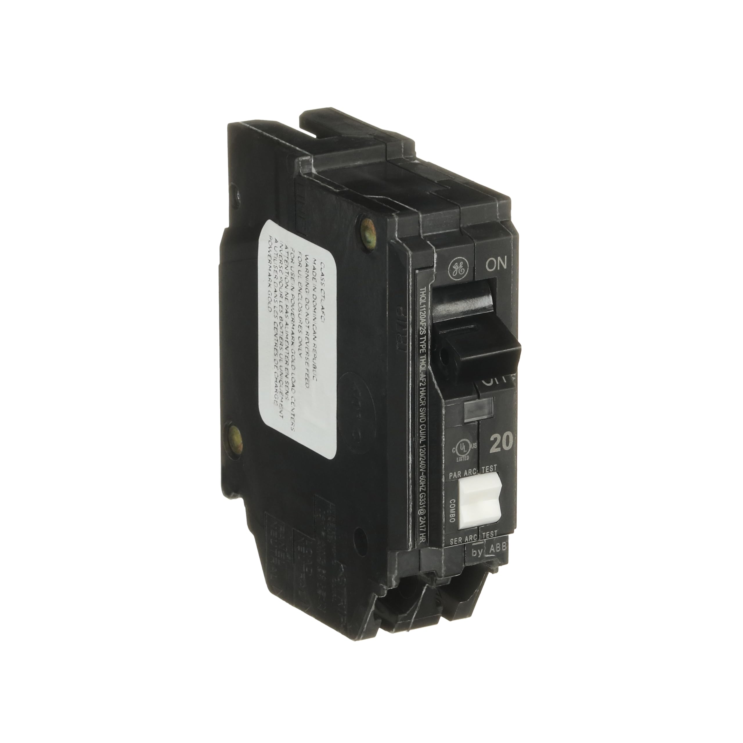 GE (ABB) Combination Arc Fault Interrupter -THQL1120AF2S