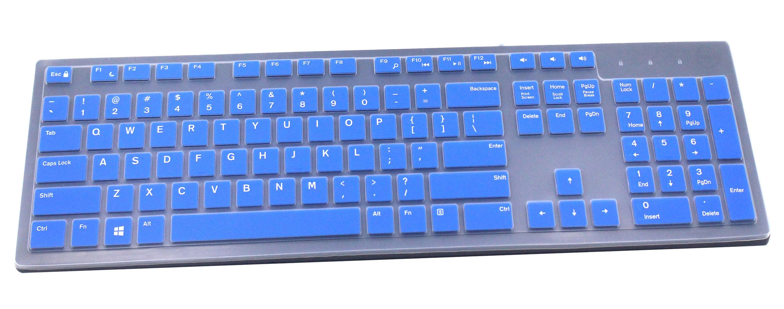 Keyboard Cover Compatible For Dell Km636 Kb216 Keyboard, Dell Optiplex 5250 3050 3240 5460 7450 7050, Dell Inspiron Aio 3475 367