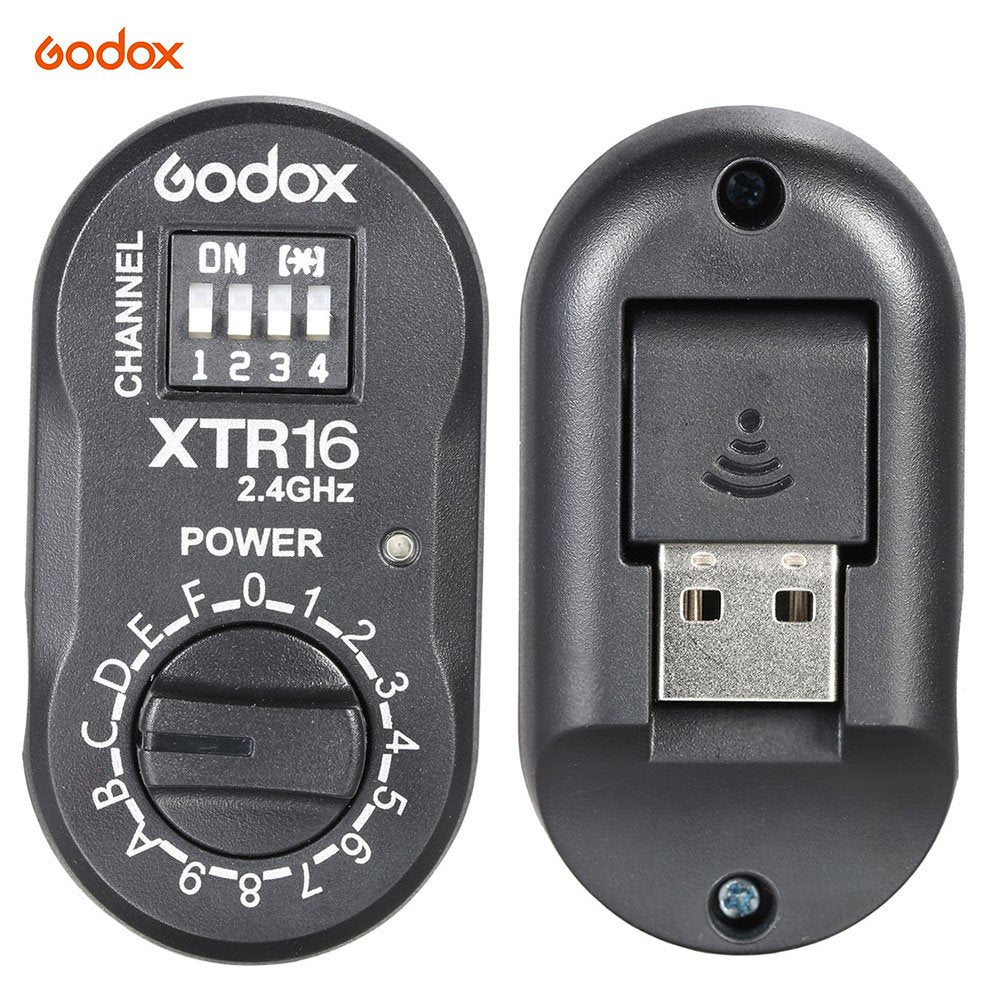 Godox Xtr 16 2.4G Wireless X System Remote Control Flash Receiver For X1C X1N Xt 16 Transmitter Trigger Wistro Ad360/De/Qt/Dp/Qs