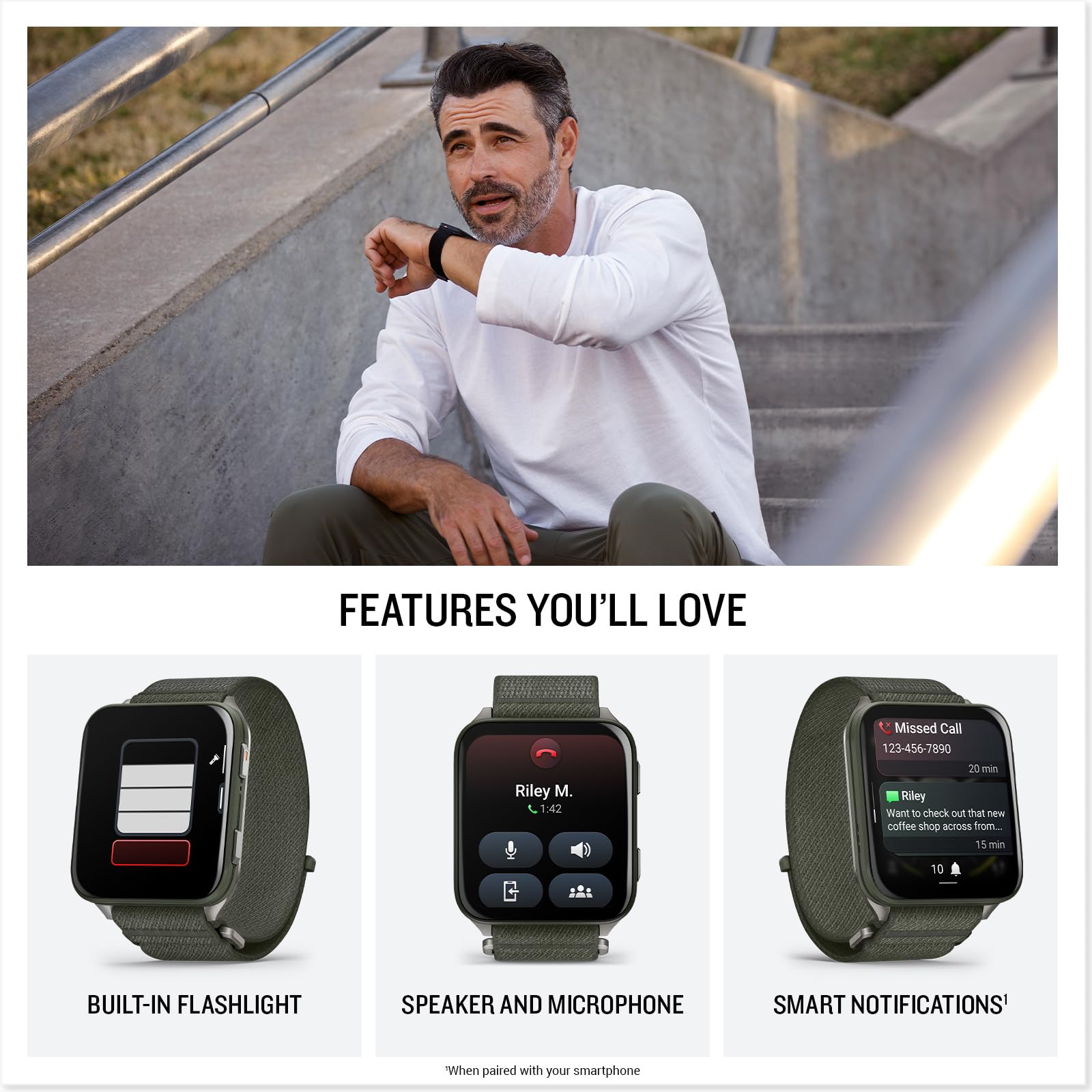 Garmin Venu X1 Thin & Lightweight Gps Smartwatch, Moss | Amoled Display, Advanced Health And Fitness Features, Sleep Tracking, 1