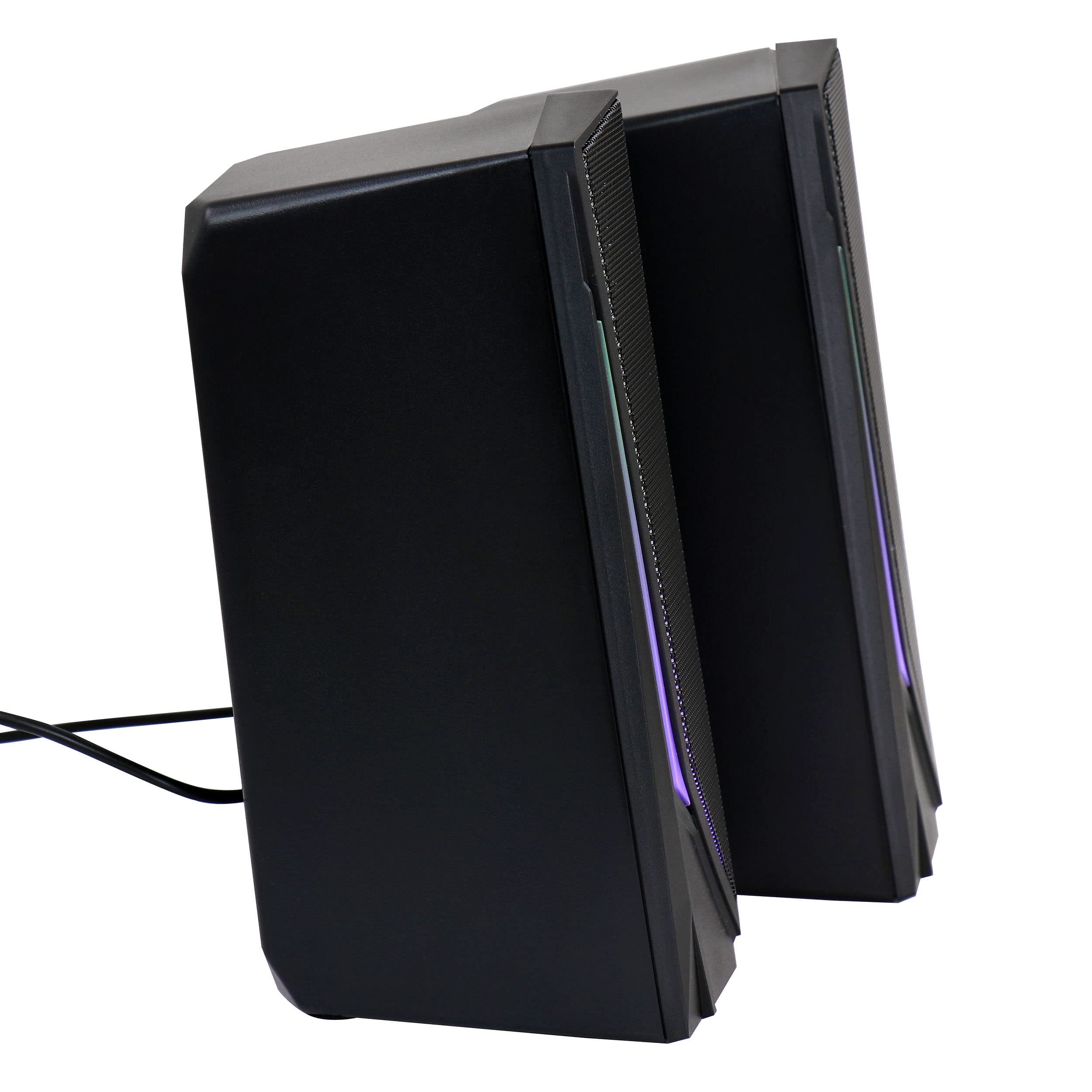 Befree Sound 2.0 Computer Gaming Speakers With Led Rgb Lights