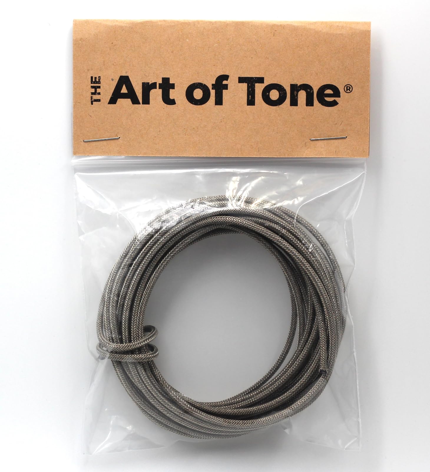 The Art Of Tone 12' Gavitt Braided Cloth Covered Pre Tinned Pushback 22 Awg Guitar Wire