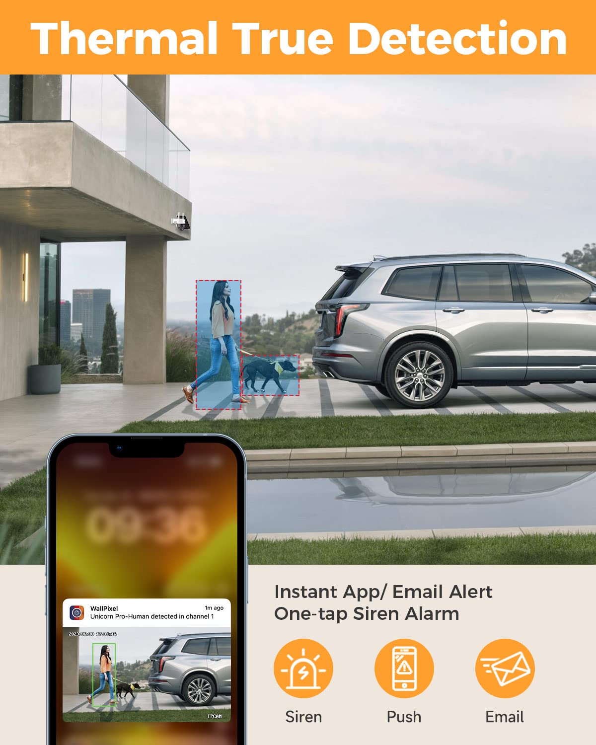 Xmarto 100% Wire Free Solar Ptz Home Security Camera System Wireless, 4 Set 2K 4Mp Qhd Cctv Camera Kit With 4K 10Ch Expandable W