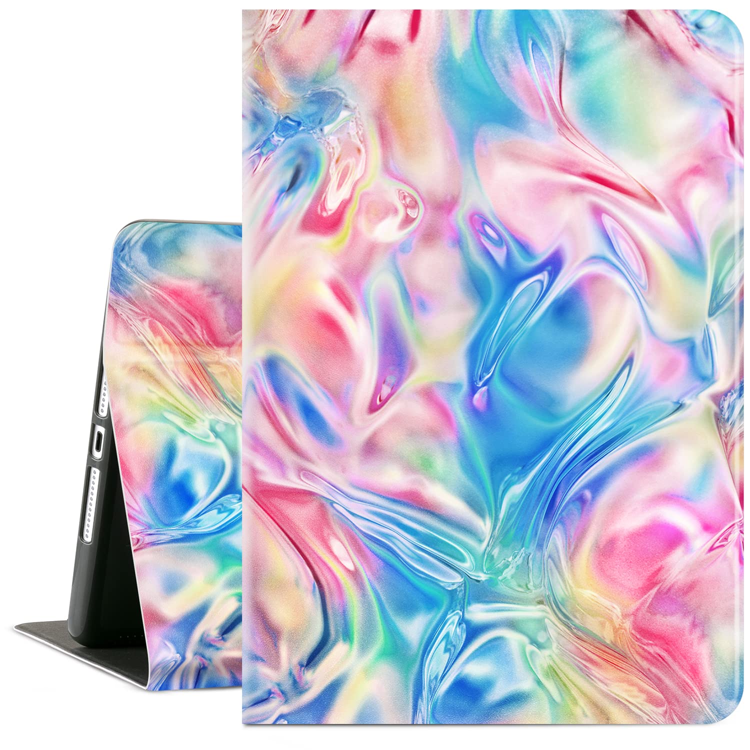 Case For Ipad 9Th Generation(Oil Paint Pigment), 10.2 Inch Case For Ipad 8Th Generation, Case For Ipad 7Th Generation Case Multi