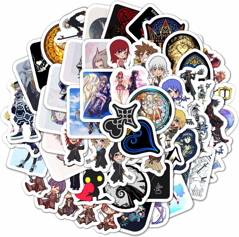Bulbacraft 109Pcs Kingdom H Stickers, Kingdom H Merch, Gamer Stickers, Fan Gifts For Gamers