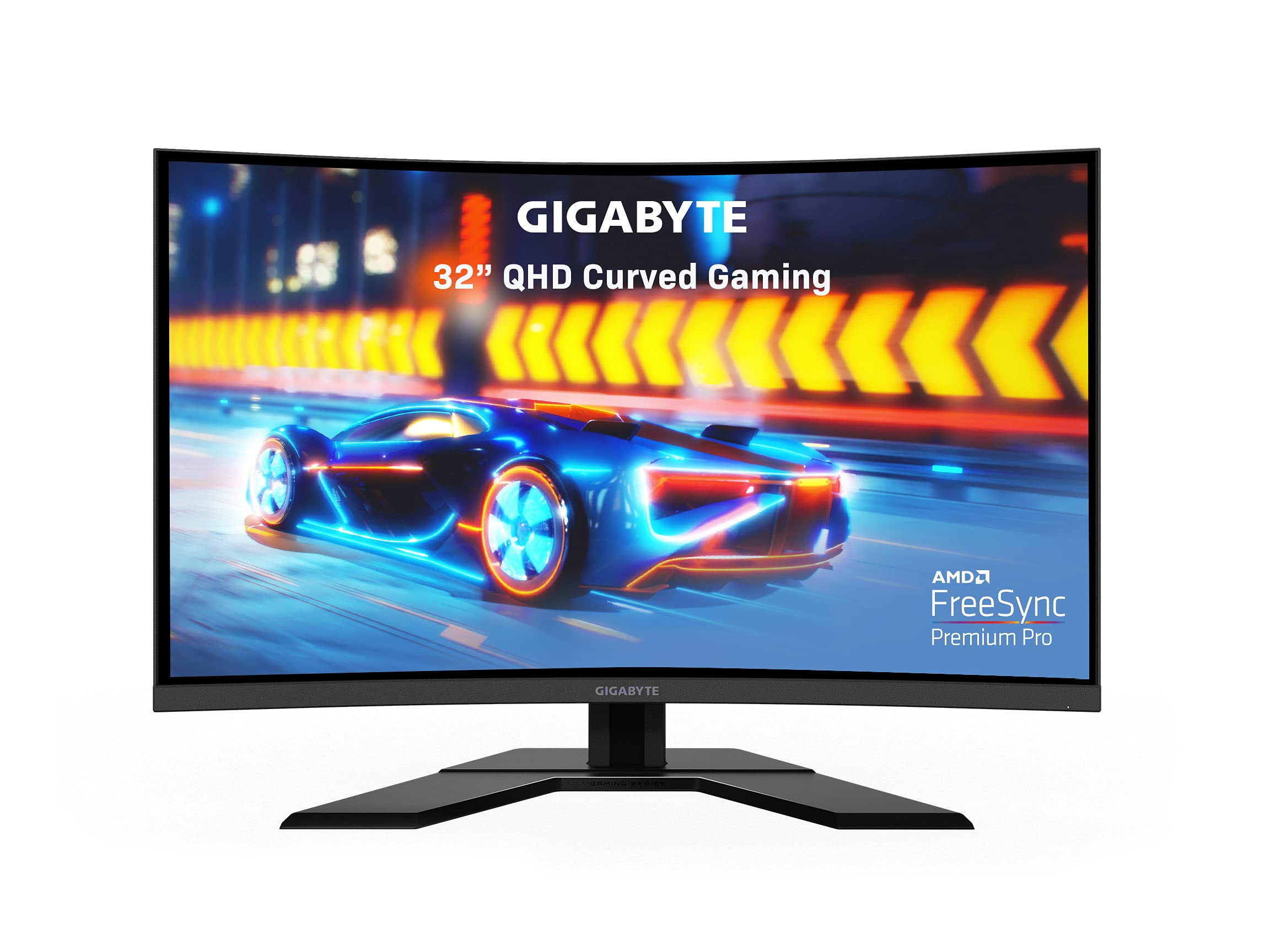 Gigabyte G32Qc A (32 '' 165Hz 1440P Curved Gaming Monitor, 2560 X 1440 Va 1500R , 1Ms (Mprt) Response Time, 93% Dci P3, Vesa Dis
