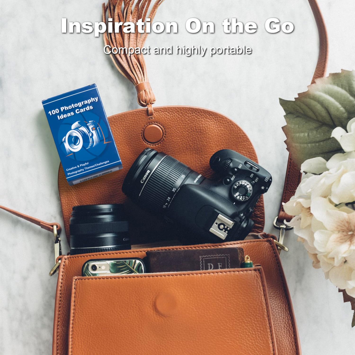 100 Photography Idea Cards   Photography Accessories For Photographers, Photography Gift For Women Men, Camera Accessories Photo