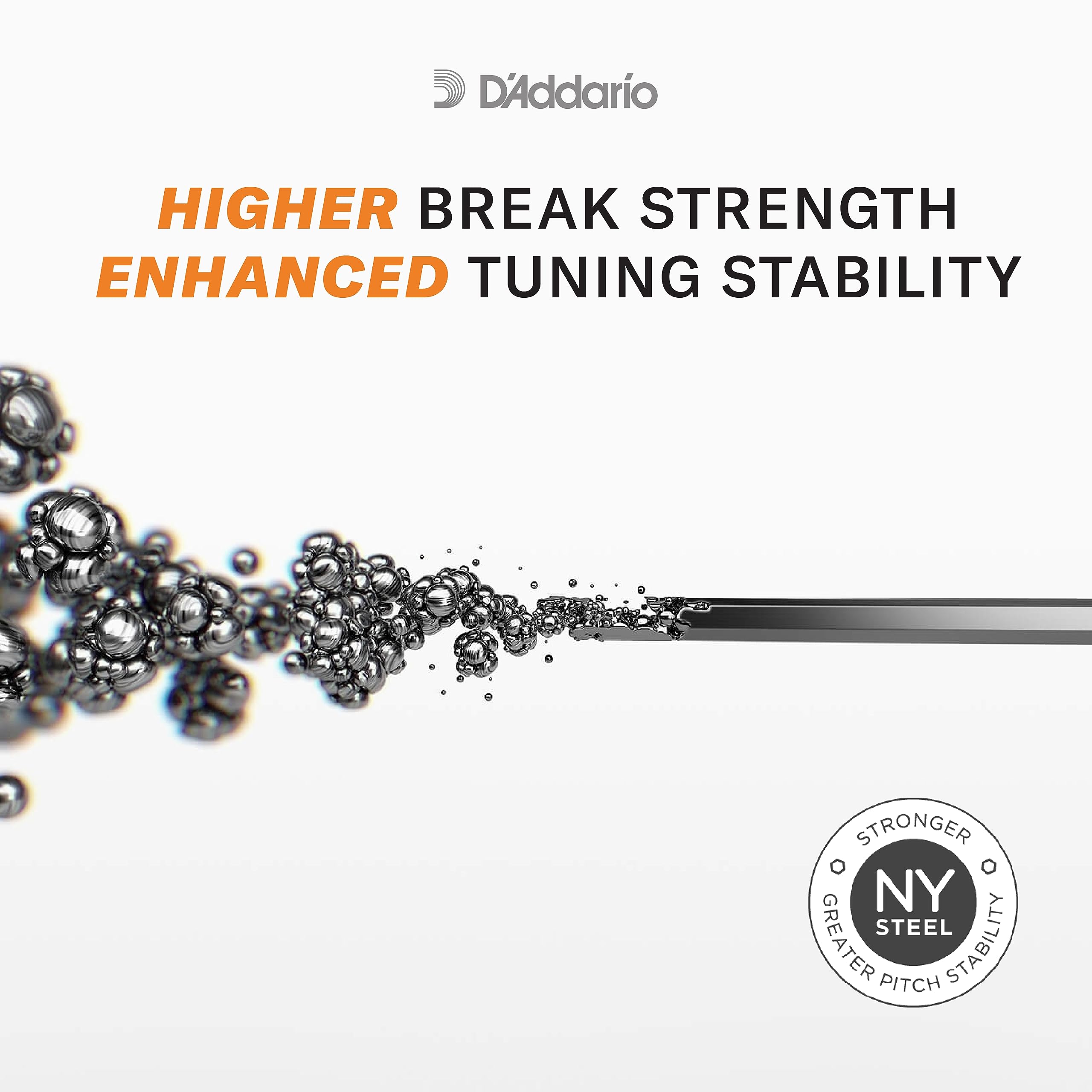 D'Addario Bass Guitar Strings   Nyxl Bass Strings   Nyxl55110   Unrivaled Strength, Tuning Stability, Enhanced Response   For 4