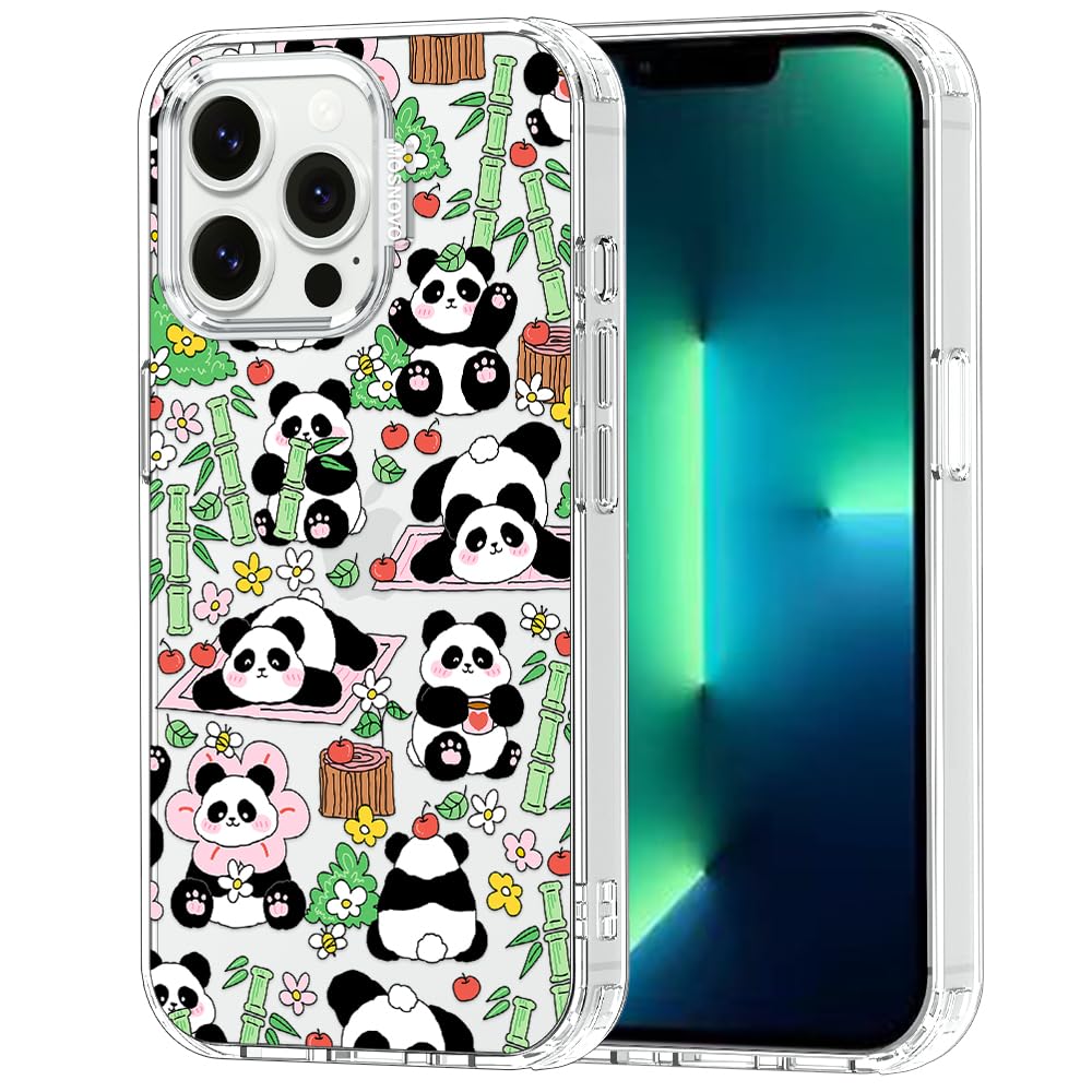 MOSNOVO for iPhone 13 Pro Case, Shockproof Military-Grade Protection 6.6ft Drop Tested, Clear Phone Case for iPhone 13 Pro, Kawa