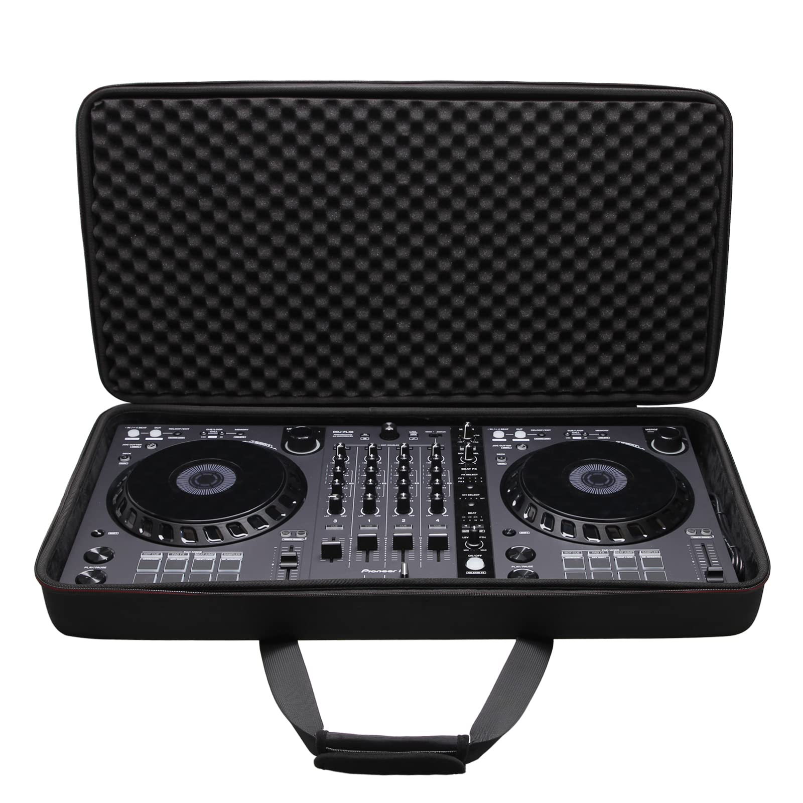 LTGEM DJ Controller Case for Pioneer DJ DDJ-FLX6 or DDJ-FLX6-GT or DDJ-800 DJ Controller Carry Case(28.7  14.74  4 inch)