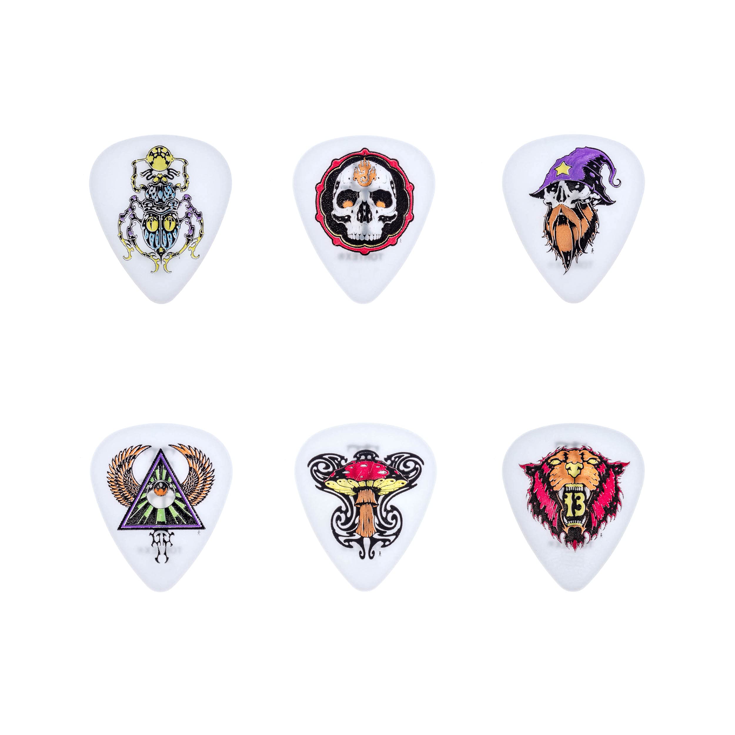 Dunlop Bl115P.73 Alan Forbes Series 2 Picks, Assorted, .73Mm, 6/PlayerS Pack