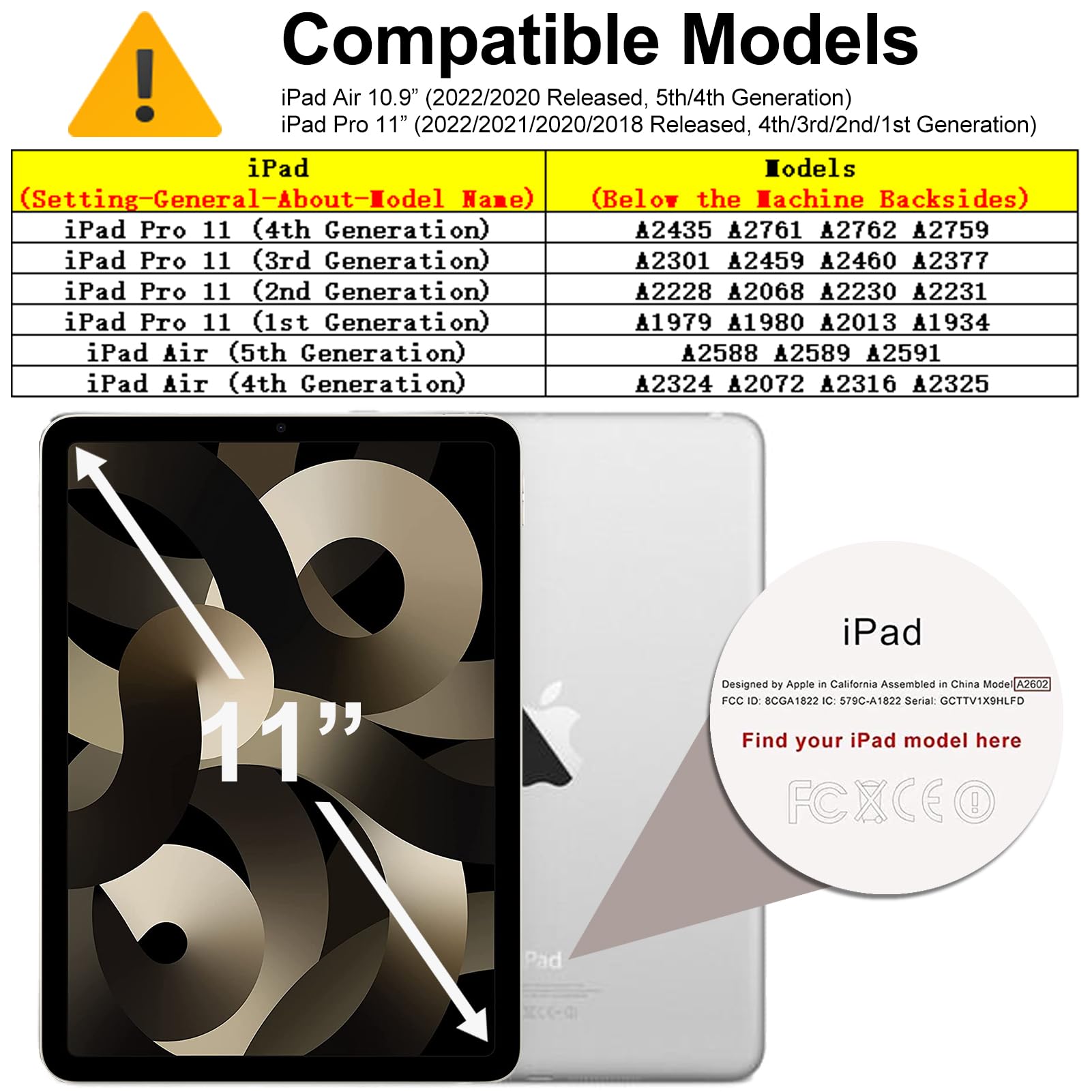 Privacy Screen Protector For Ipad Pro Tablet (Air 5/4, 10.9 Inch, 2022/2020 Released), Scratch Resistant 9H Hardness Ipad 10.9''