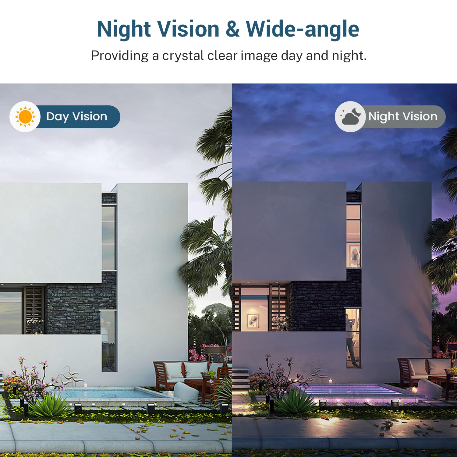 Wireless Wi-Fi Video Doorbell Camera With Ai Motion Detection, Way Audio, Night Vision, Cloud Storage, 2.4Ghz Wi-Fi Only, Batter