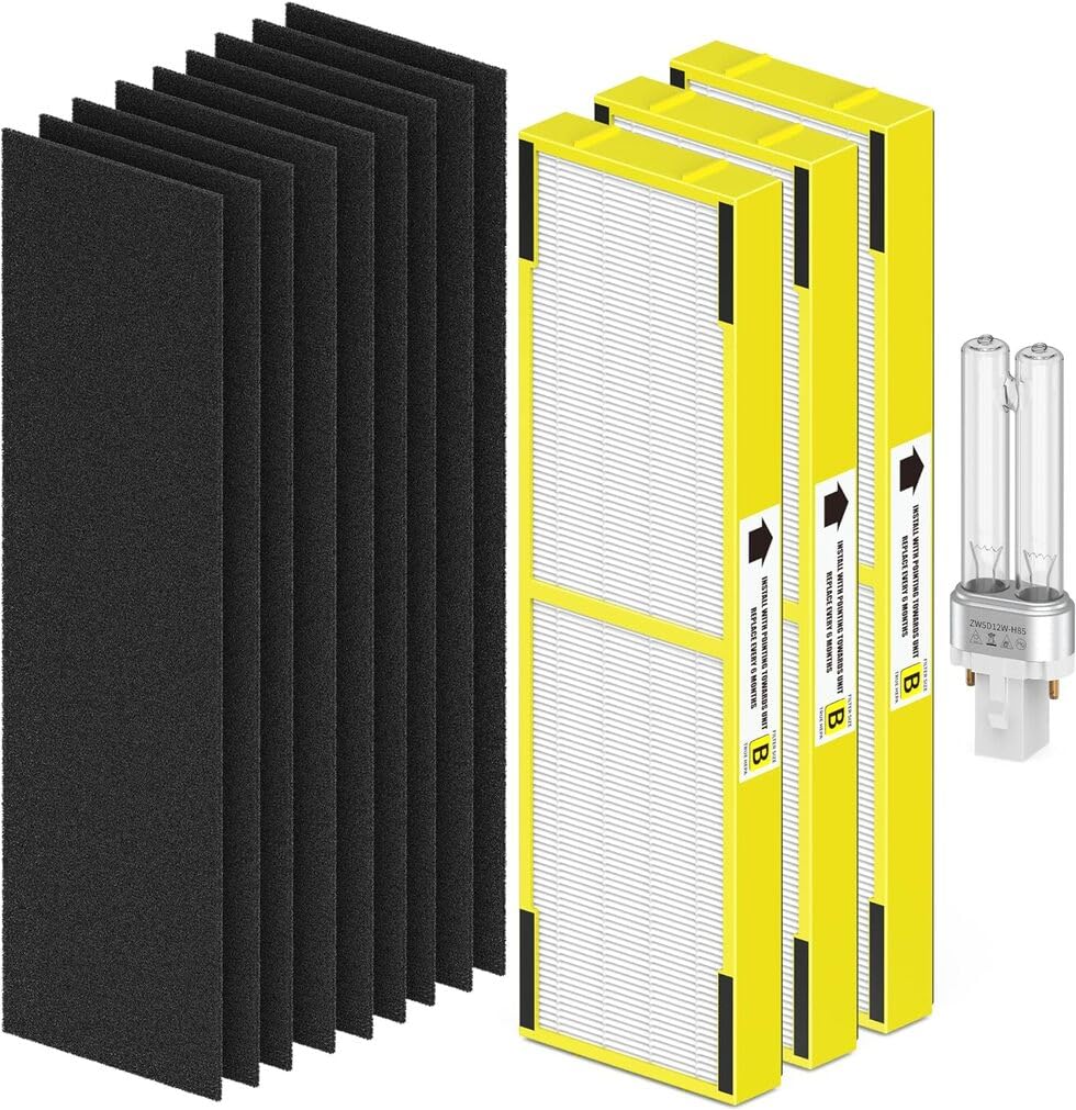 Valzone 3 Pack Flt4825 Filter B Replacement & Lb4000 Compatible With G Guardian Filter B Purifier Ac4825 Ac4825E Ac4300 Ac4800 A