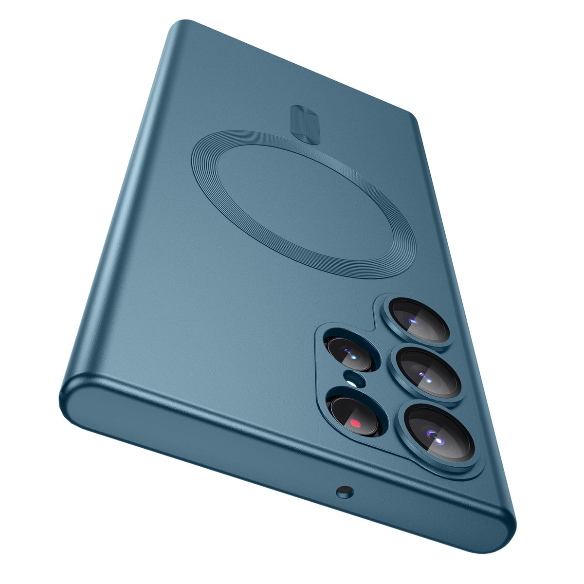 Makavo Matte For Samsung Galaxy S22 Ultra Case, Compatible With Magsafe, Slim Thin Magnetic Cover With Built In Camera Lens Prot