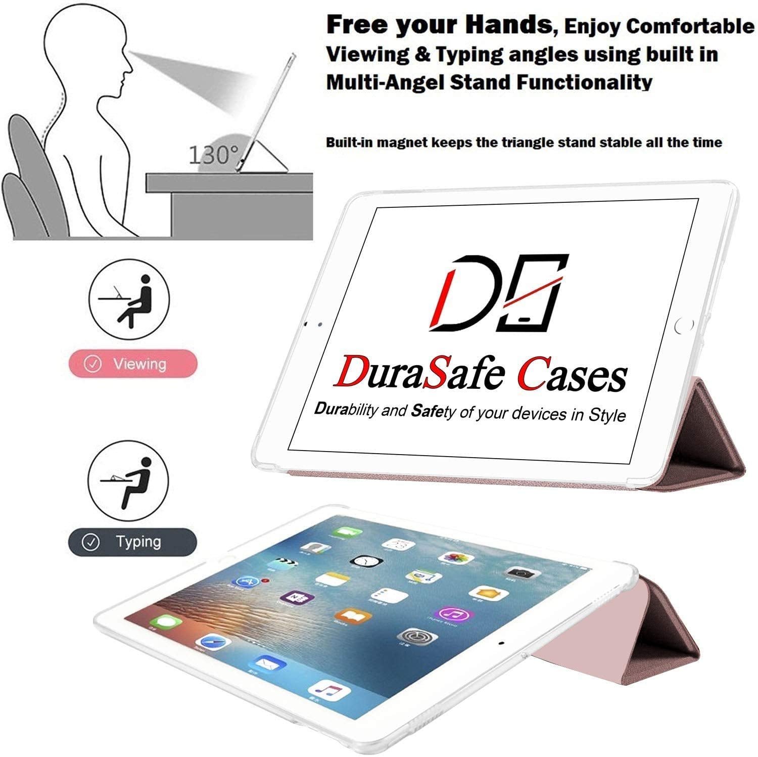 Durasafe Cases For Ipad Pro 9.7 Inch 2016 Case A1673 Mlmp2Ll/A Mm172Ll/A Mlmn2Ll/A Mlmq2Ll/A A1674 A1675 Mlmw2Ll/A Mlmx2Ll/A Mm1