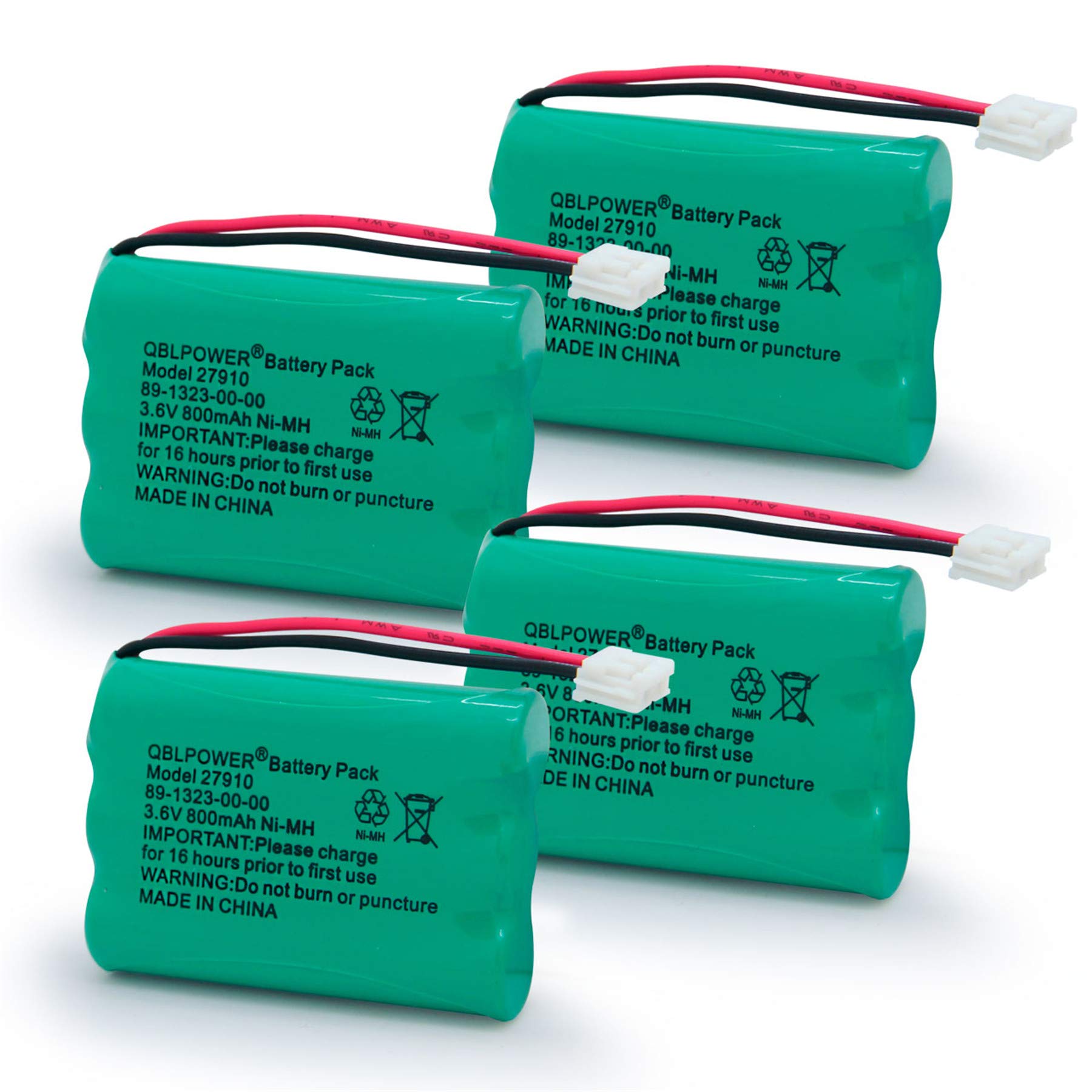 Qblpower 27910 Cordless Phone Battery Rechargeable Compatible With 8913230000 E1112 E2801 Tl72108 Sd7501 23959 Cordless Han