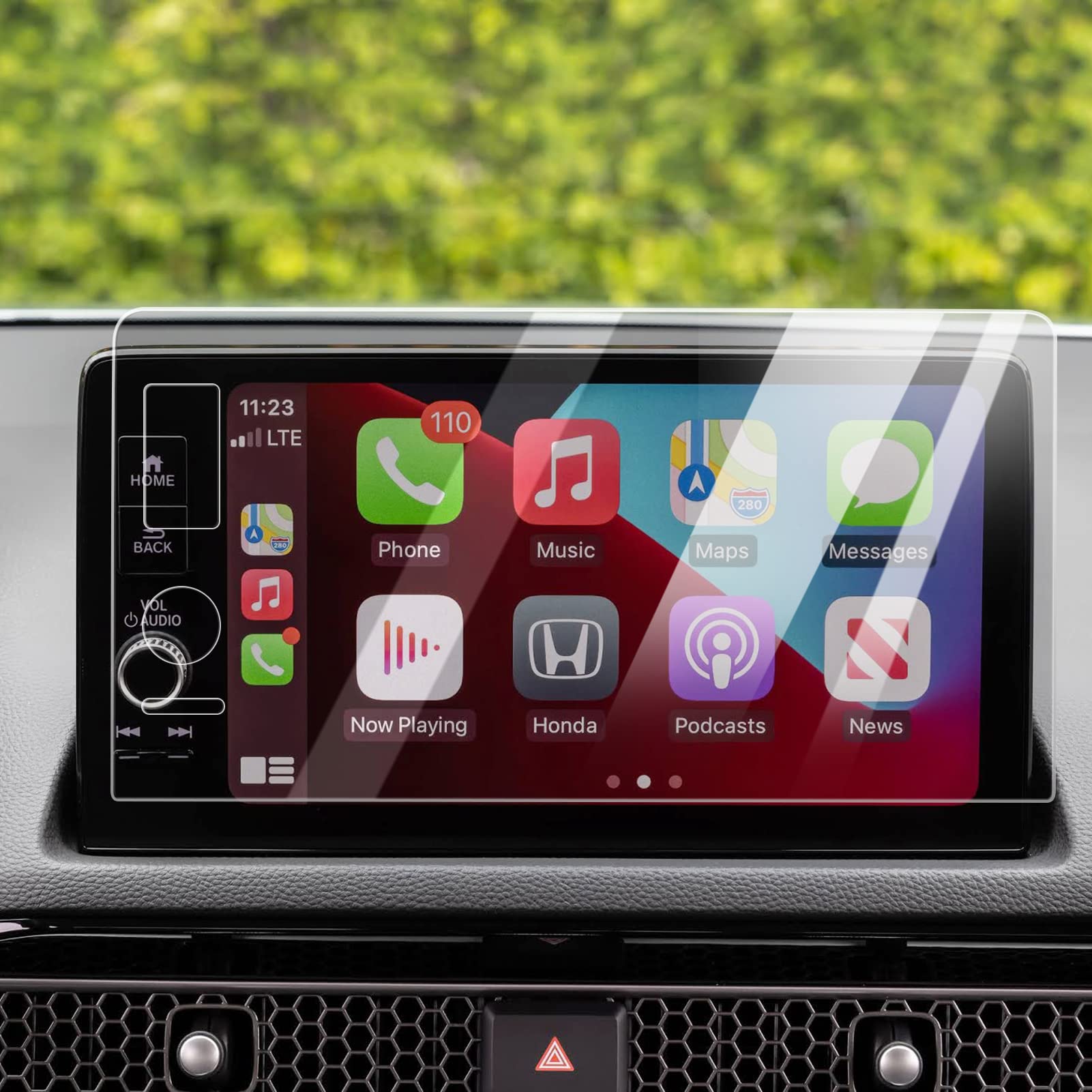 Ttcr Ii Compatible With 2022 2024 Honda Civic Touring Screen Protector 9 Inch, For Crv Sport Screen Protector 2023 2024 Hrv Ex L Screen Protector