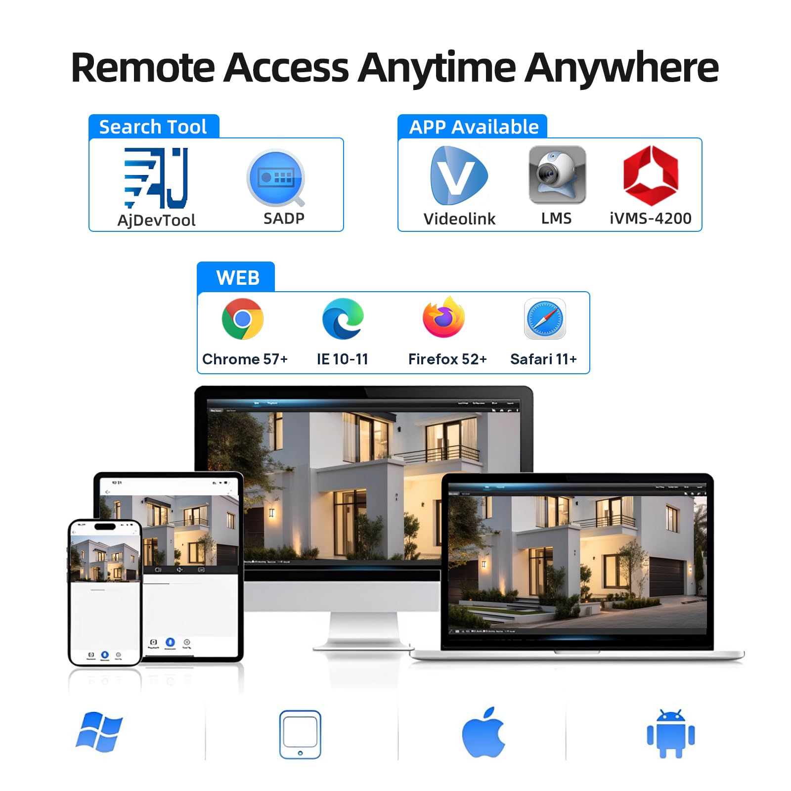 Vikylin 4K 8Mp Poe Ip Camera Outdoor, 4K Security Turret Camera With Human Vehicle Detection, 2.8Mm Lens, Starlight 98Ft Exir2.0 Night Vision,2 Way Talk, Microsd 256Gb, Ip67, Blue Iris, Ndaa Compliant