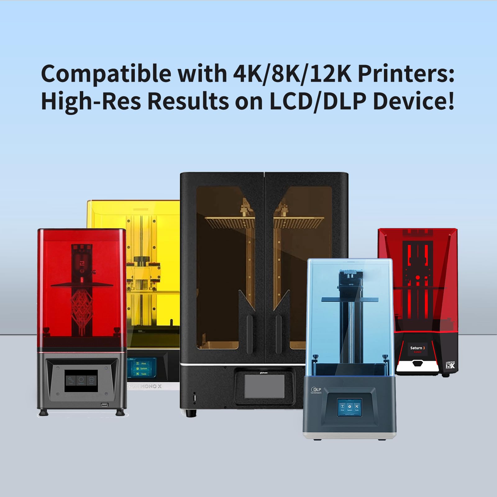 Siraya Tech Fast Abs Like 2Kg 3D Printer Resin 405Nm Uv Curing Non Brittle High Precision 3D Printing Liquid Standard Photopolym