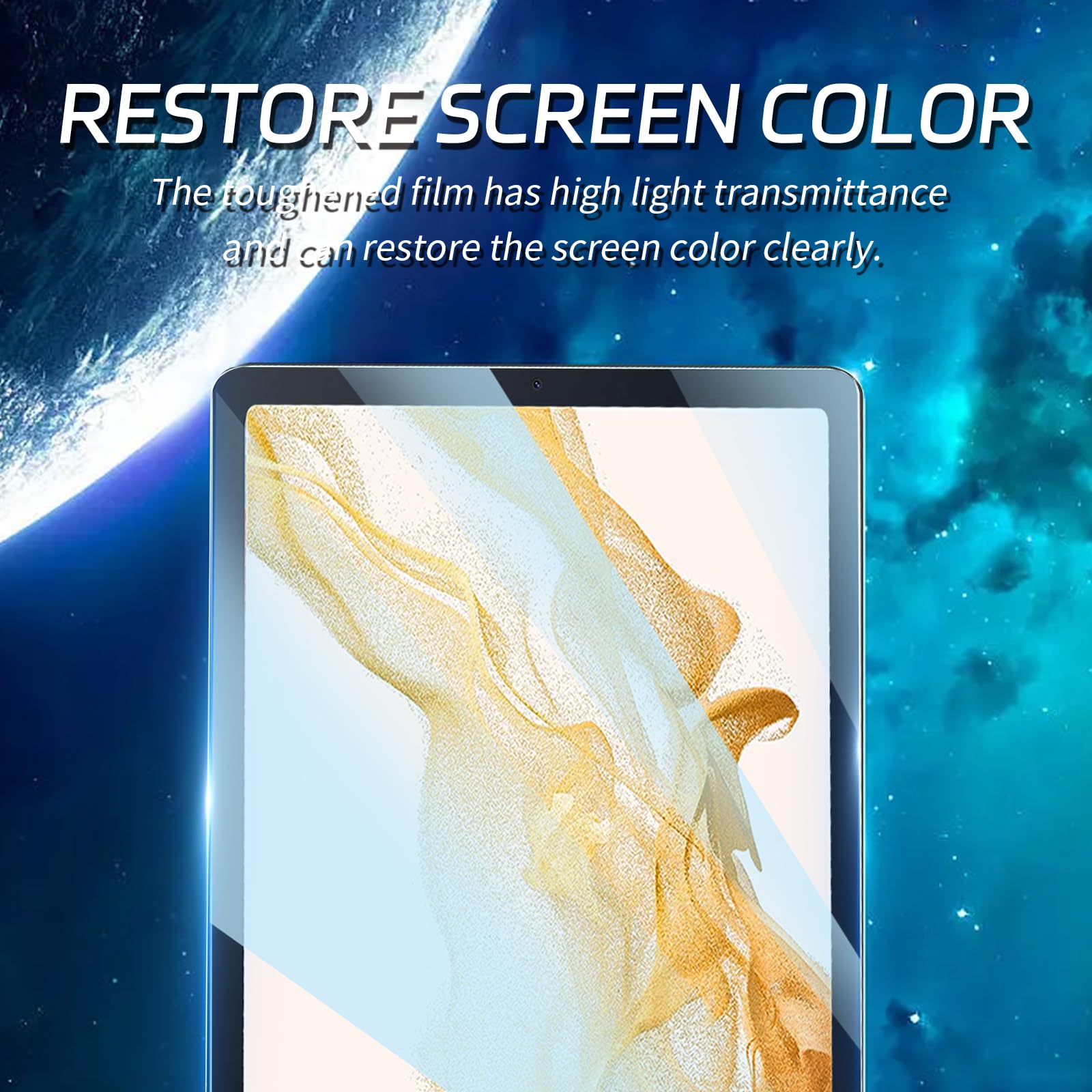 Zenrich [2Pack] Anti Blue Light Tempered Glass Screen Protector For Samsung Galaxy Tab S9 Fe Plus/Tab S9 Plus/Tab S8 Plus/Tab S7