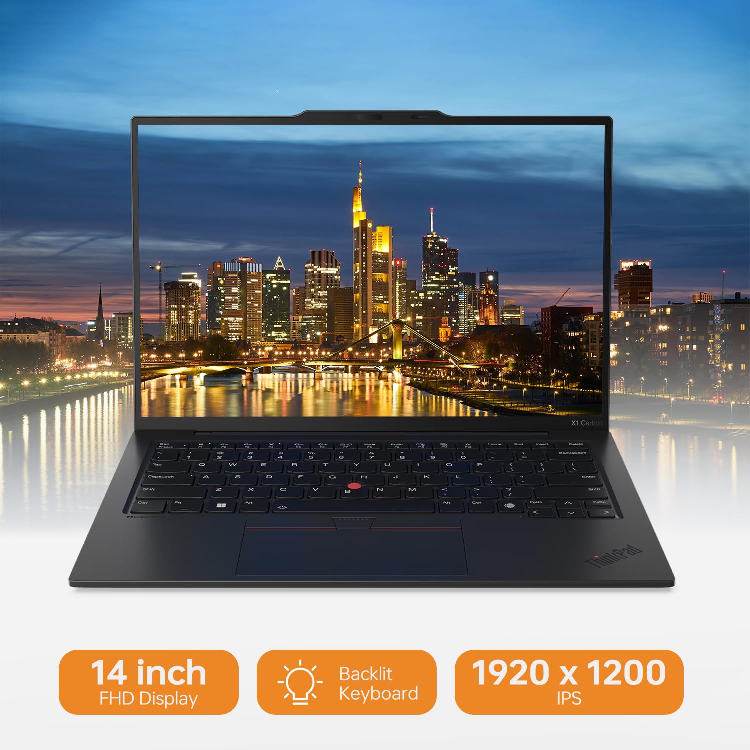 Lenovo Thinkpad X1 Carbon Gen 12 Business Laptop, 14 Fhd+ 1920 * 1200, Intel Core Ultra 7 155U, 32Gb Onboard Ram Only, 2Tb Ssd,