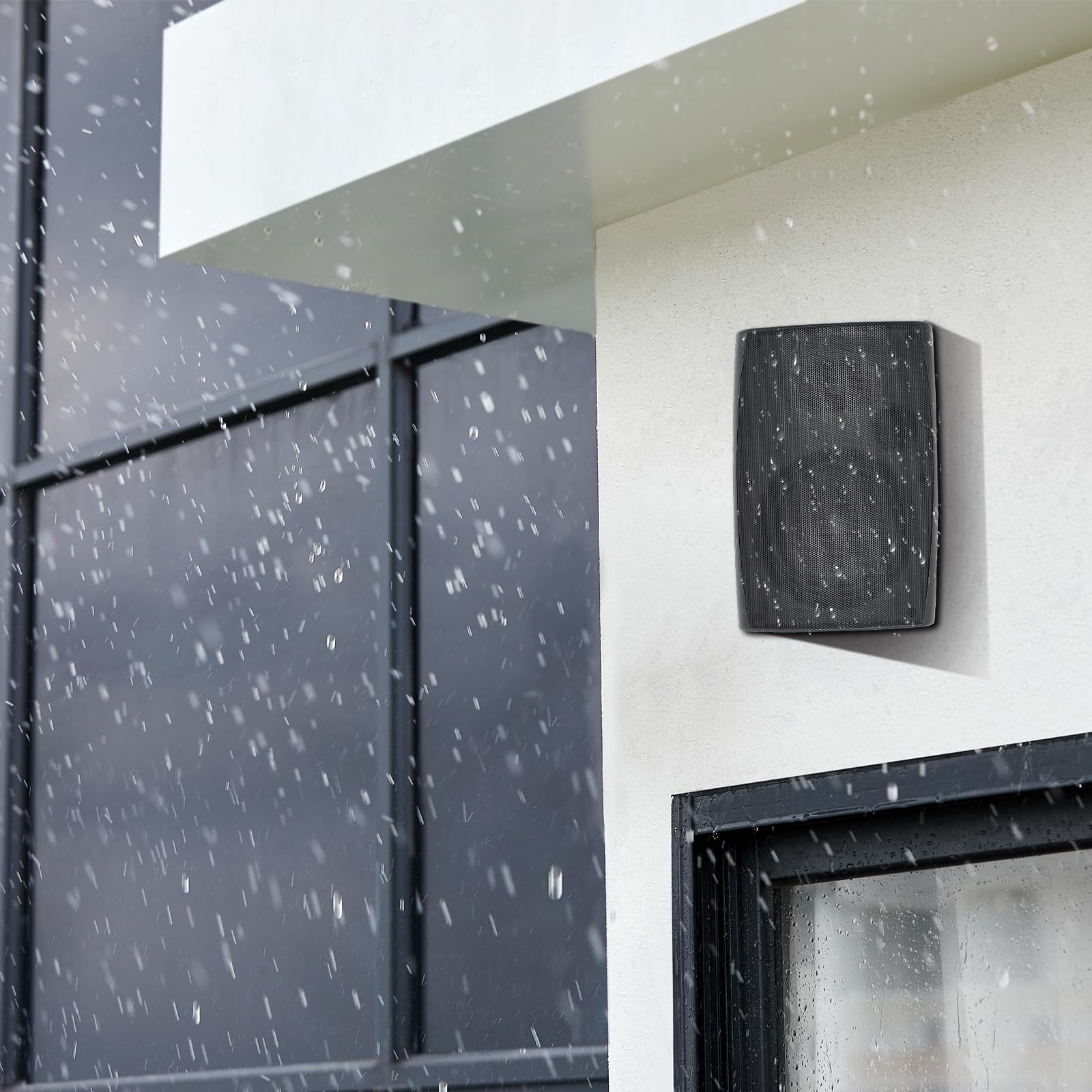 Studiofinix 6.5 Inch Outdoor Speakers Wall Mounted 800W   Waterproof And High Performance Audio Solution For Indoor/Outdoor,Home