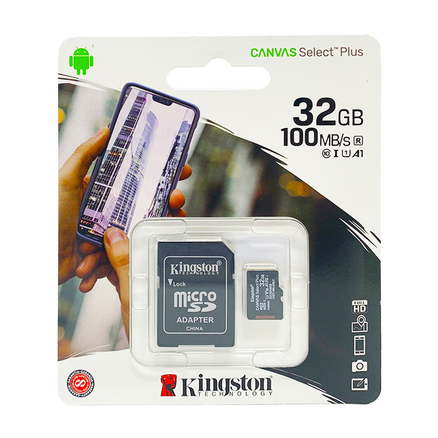 Transcend 32GB, UHS I MicroSDHC Digital Camera Memory Card, Compatible with Vtech Kidizoom Action Cam� Digital Camera   Class 10, U1, 100MB/s, 300 Series