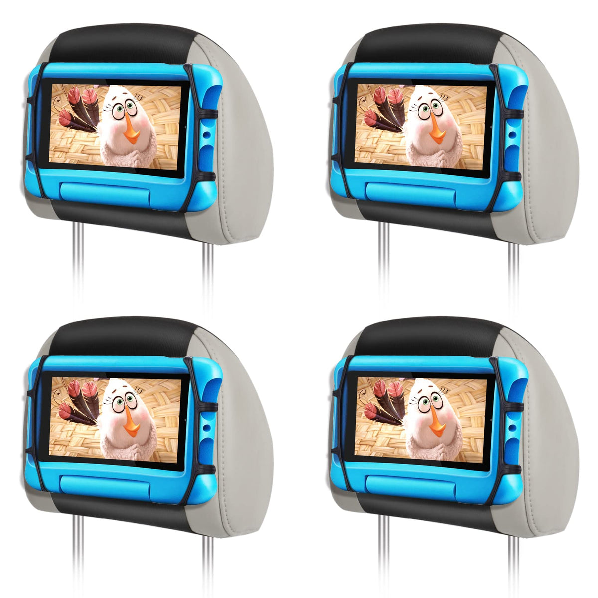 Fangor 4 Pack Tablet Holder For Car
