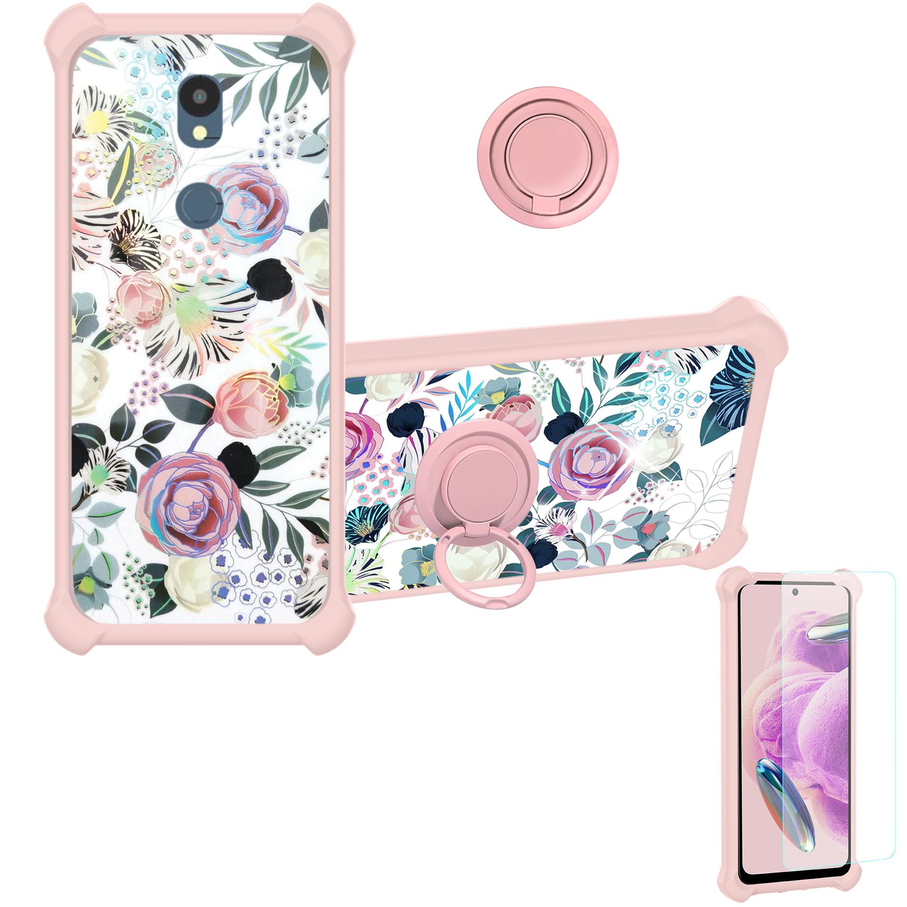 Jioeuinly Att At&T Motivate 3 Case Eabf22206A Compatible With Sharp Rouvo V Phone Case Sttm21Vapp Cover [Hard Pc + Soft Silicone