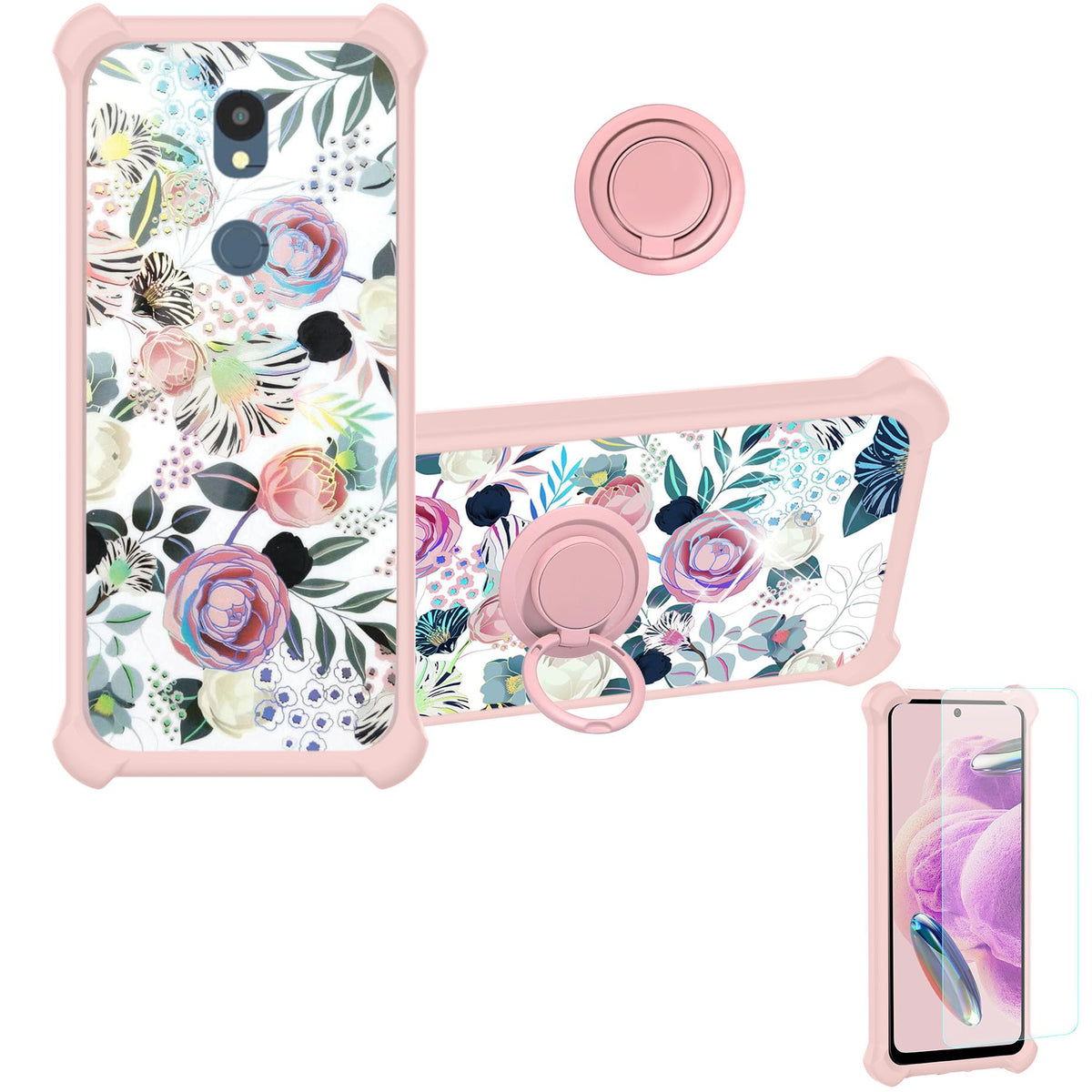 Jioeuinly Att At&T Motivate 3 Case Eabf22206A Compatible With Sharp Rouvo V Phone Case Sttm21Vapp Cover [Hard Pc + Soft Silicone