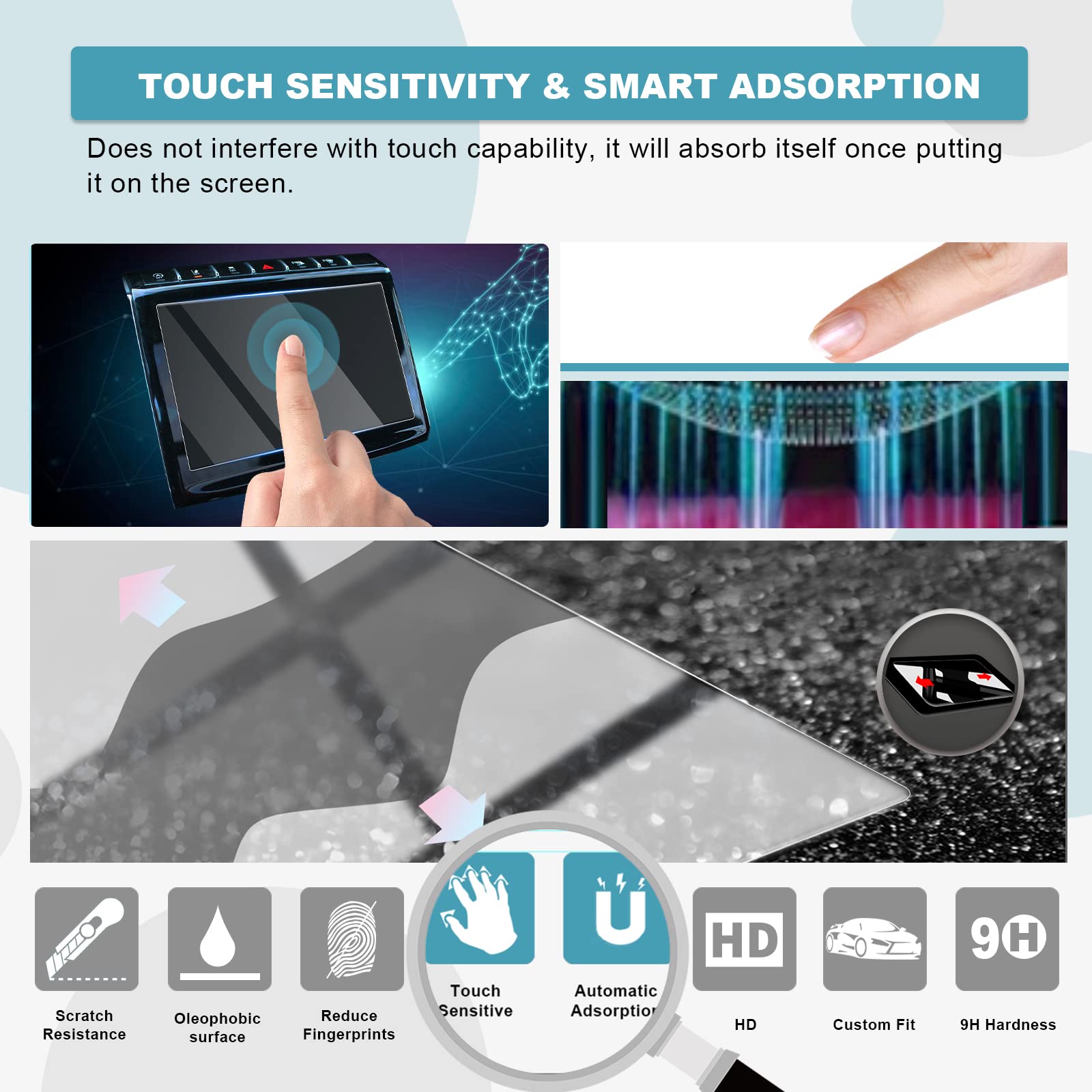 Cdefg 2021 2022 2023 2024 Grand Cherokee L Screen Protector Grand Cherokee L Limited/Overland/Summit/Summit Reserve Accessories 10.1' Tempered Glass