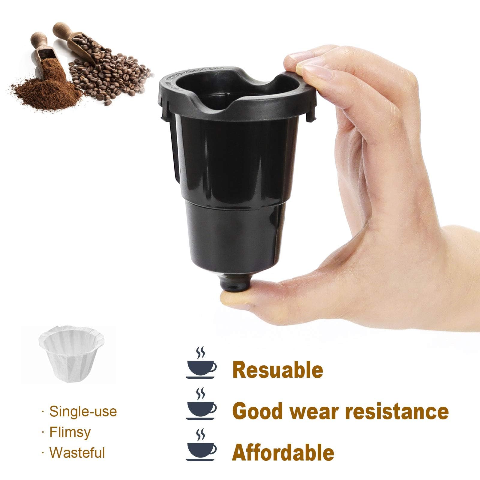 Replacement Parts For Keurig With Exit Needle 2 Pack Pod Holders Parts For K Cup K40 B60 K Select K Slim K Elite Classic Models