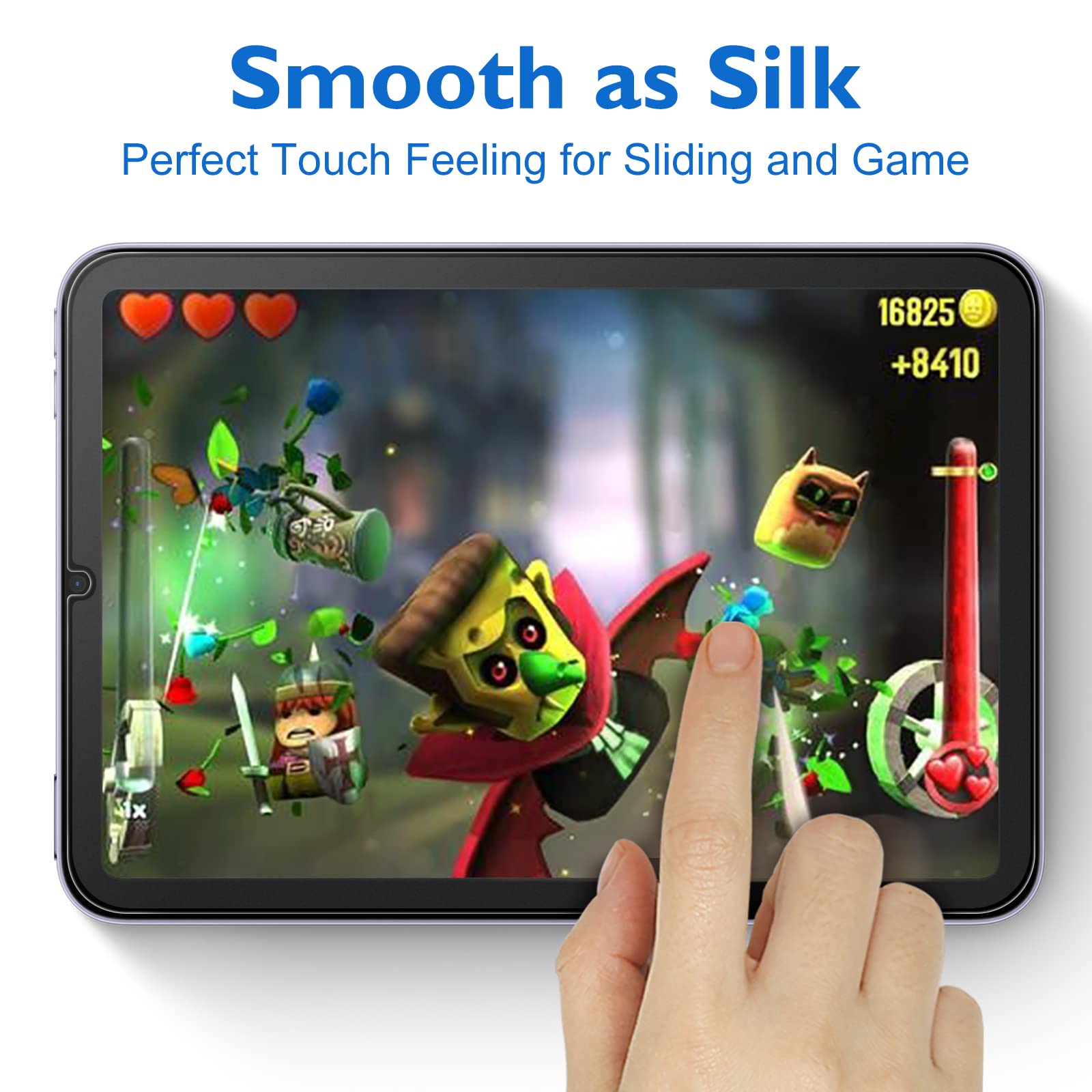 Mothca 2 Pack Matte Glass Screen Protector For Ipad Mini 6 2021 6Th Generation 8.3 Inch With Easy Installation Frame, Anti Glare