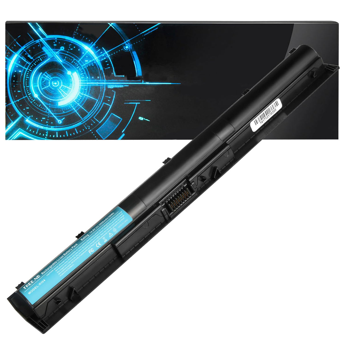 Tree.Nb Spare 800049 001 Ki04 Battery For Hp Pavilion Battery Replacement 14 Ab 15 Ab 15 An 17 G 14 Ab166Us 15T Ab100 17T G100 1
