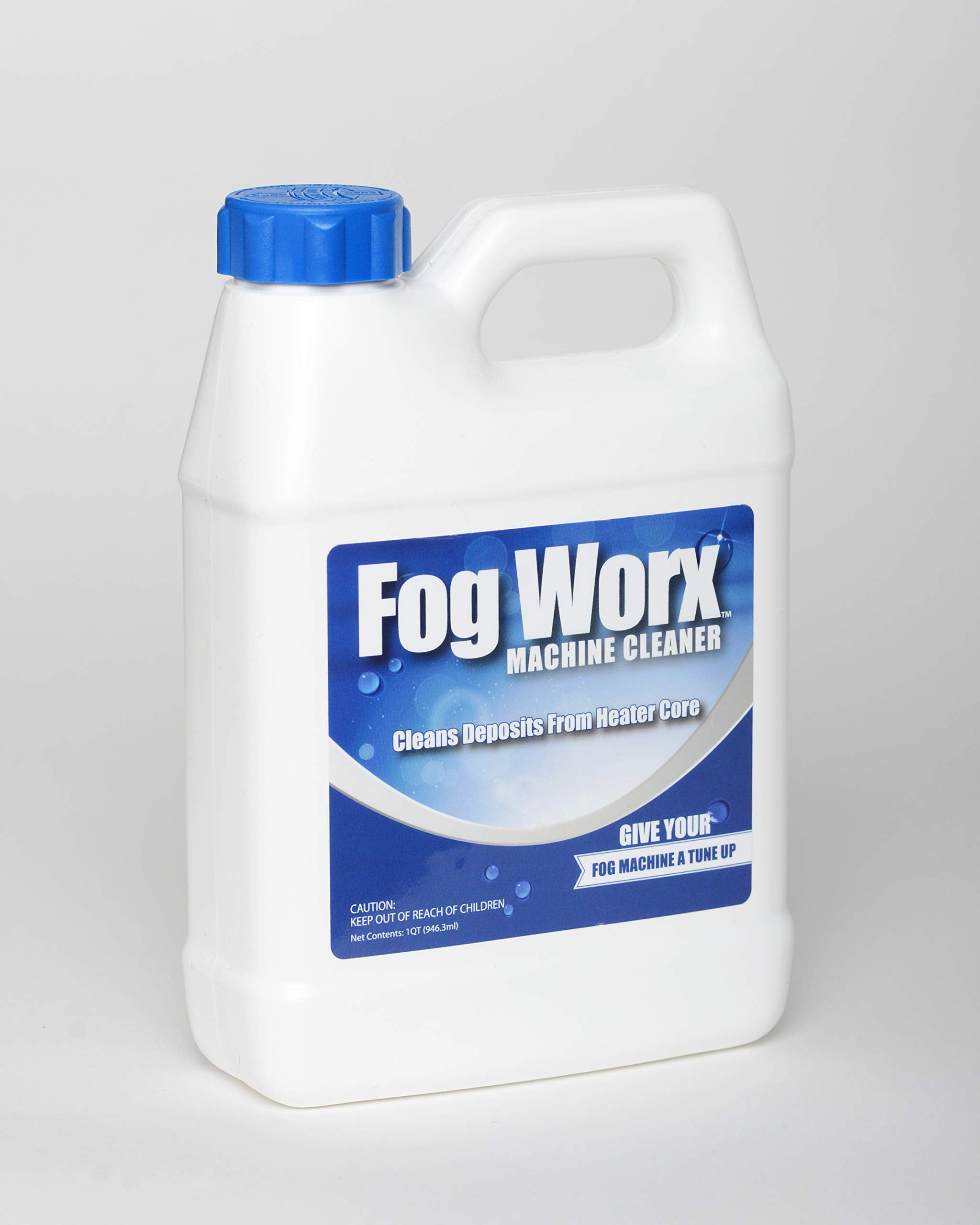 Fog Worx Fog Machine Cleaner - 1 Quart, Maintains Performance of Water Based Machines