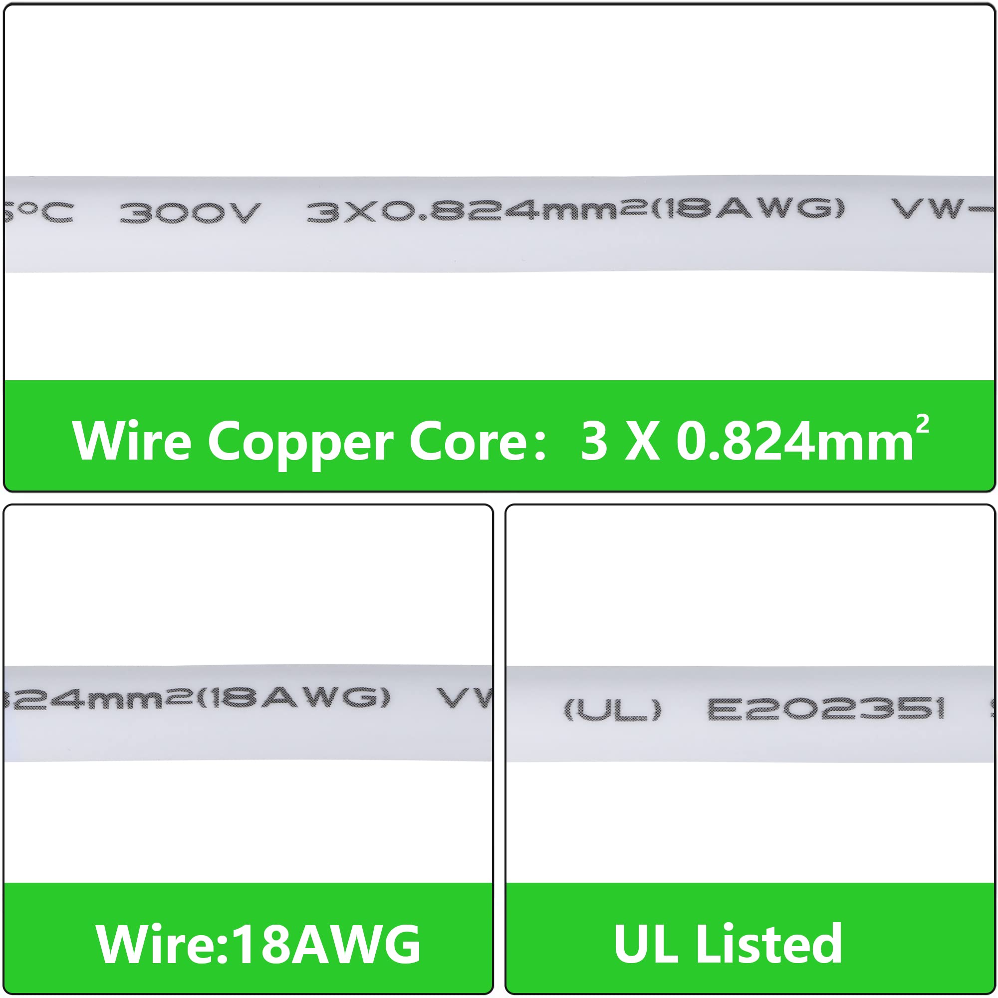 Sinloon Ul Lp Certification T5 T8 Led Lamp Connecting Wire Ceiling Lights Daylight Led Integrated Tube Cable Linkable Cords For