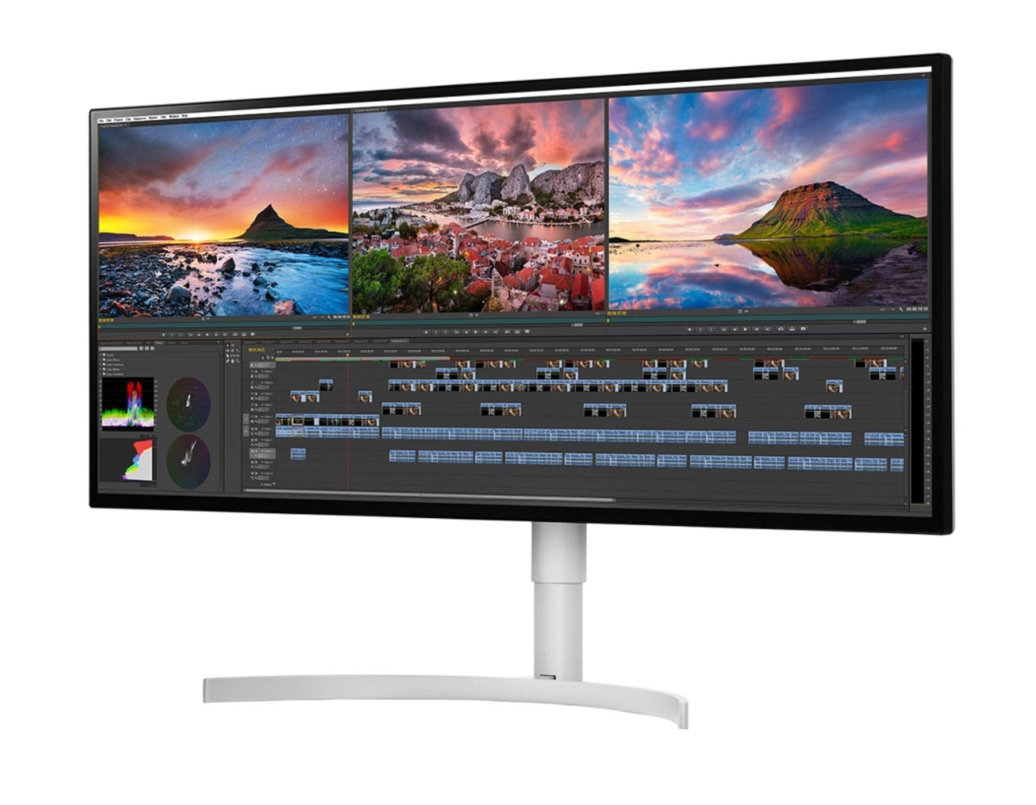 Lg 34Bk95U W Ultrafine 34'' 21:9 5K 2K (5120 X 2160) Nano Ips Led Ultrawide Monitor, 600 Cd/M   Hdr, Thunderbolt 3 / Usb Type C
