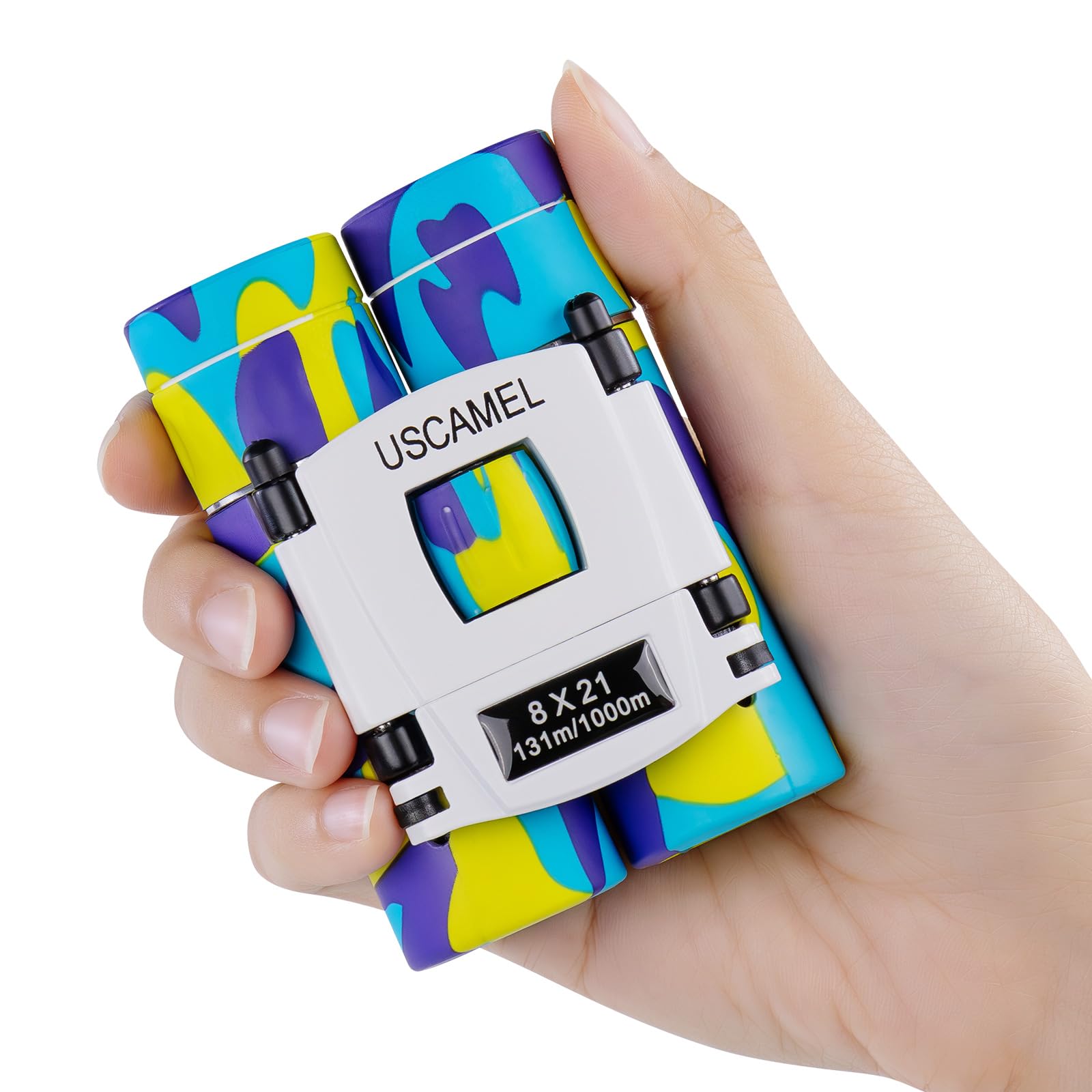 Uscamel Binoculars, Compact Binoculars For Kids And Adults, 8  21 Binoculars   Ideal For Bird Watching, Travel, And Hunting   En