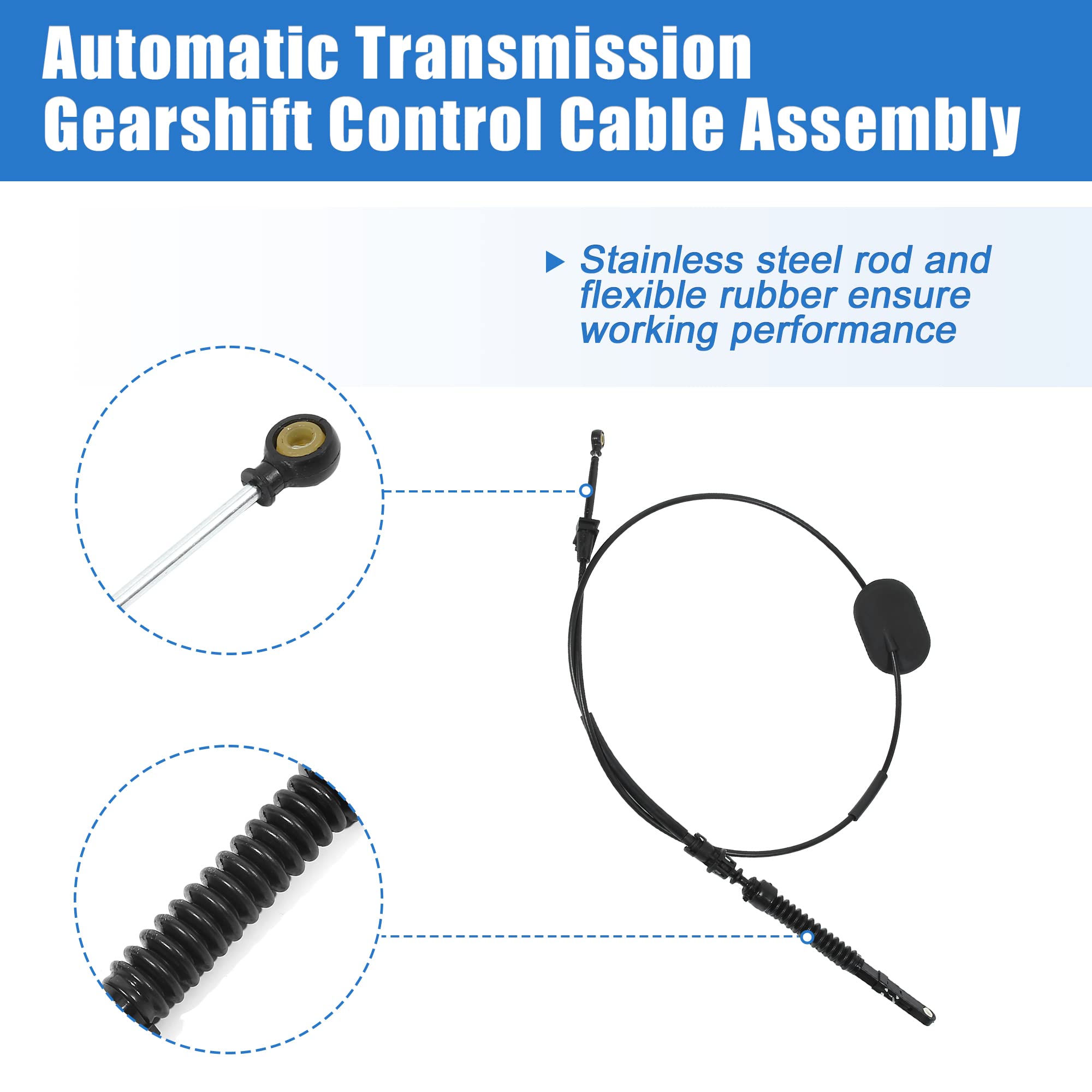 X Autohaux Automatic Transmission Gear Shifter Cable For Chevrolet Trailblazer Ssr For Gmc Envoy For Buick Rainier For Oldsmobil