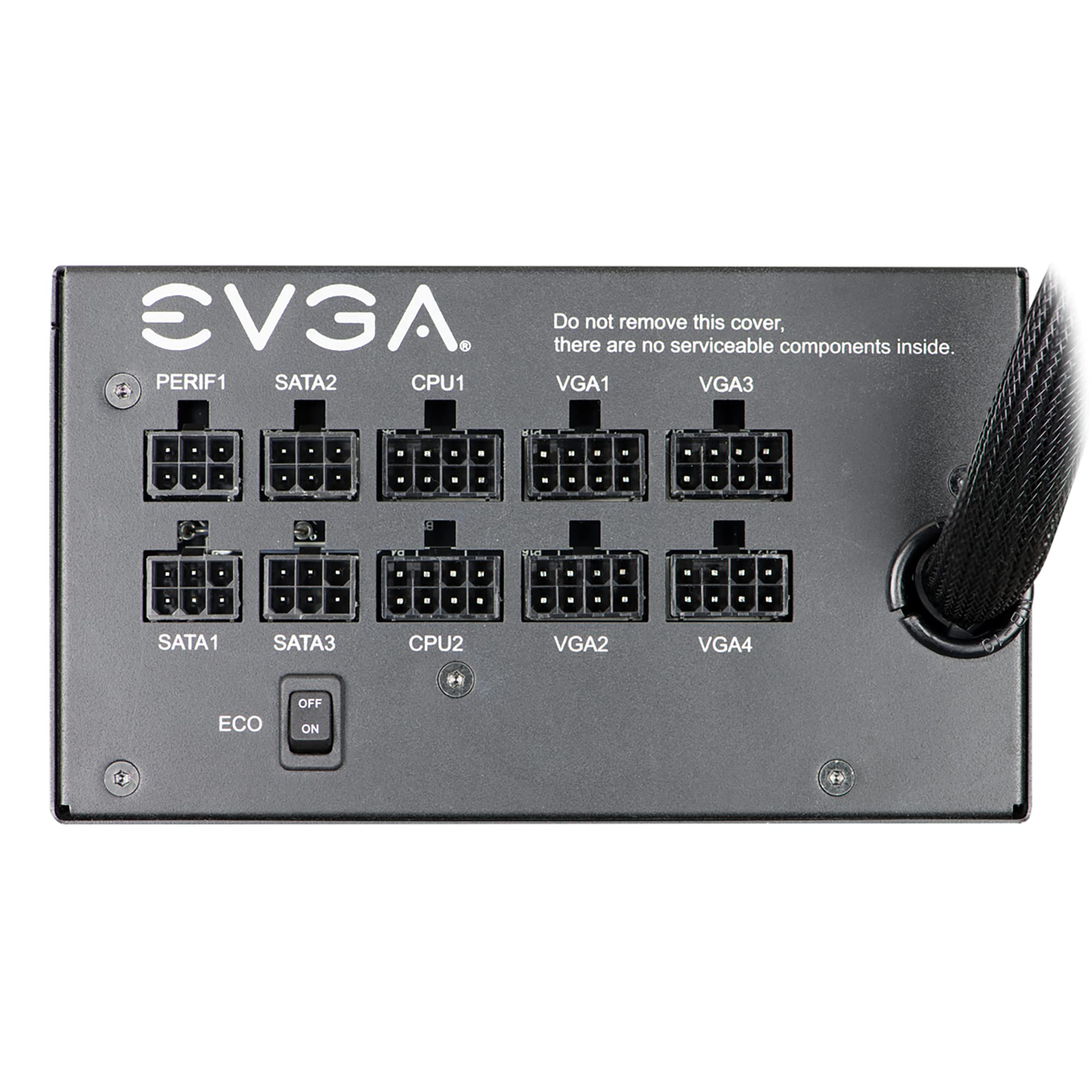Evga 850 Gq, 80+ Gold 850W, Semi Modular, Evga Eco Mode, 5 Year Warranty, Power Supply 210-Gq-0850-V1,Black