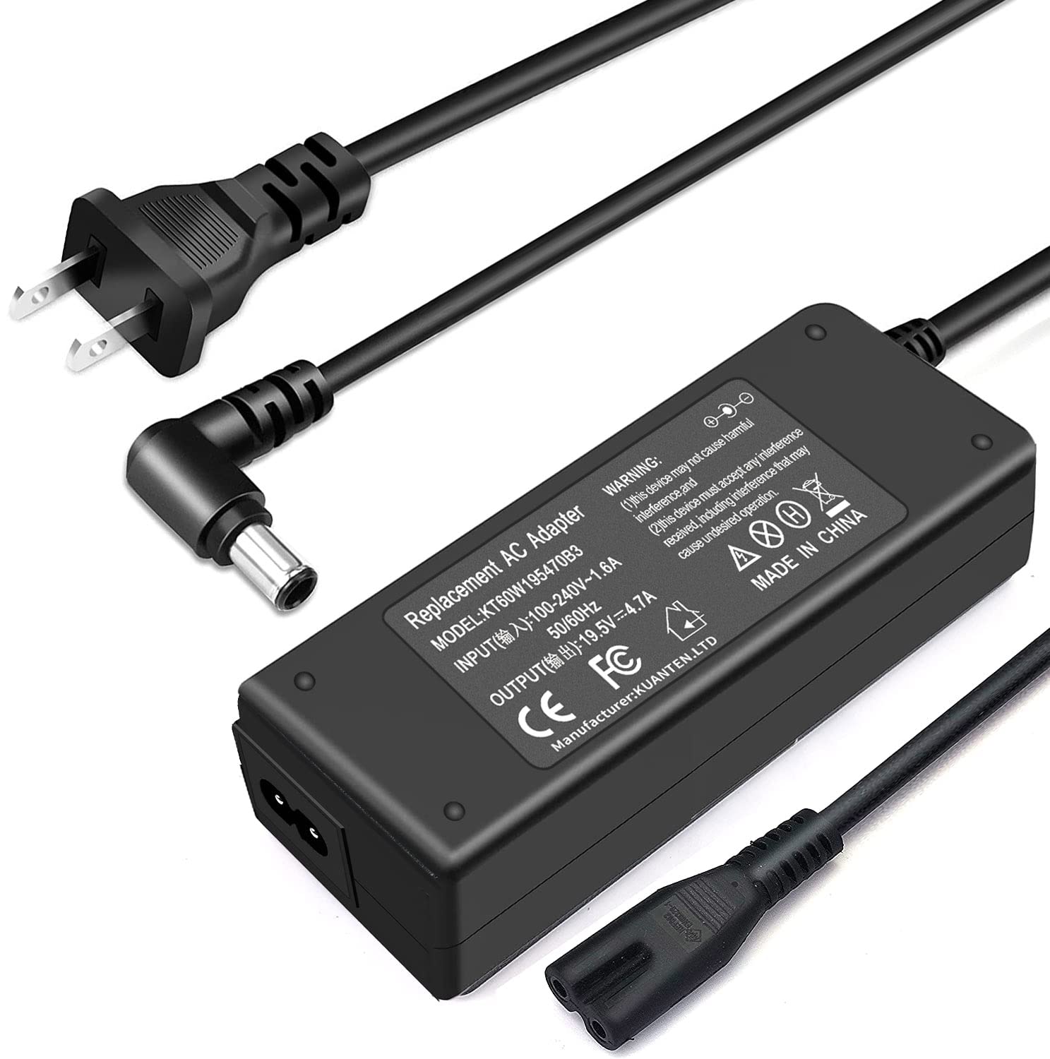 90W 19.5V 4.7A Ac Adapter Laptop Charger Replacement For Sony Vaio Pcg 3J1L Vpccw21Fx Vgn Cr240E Vpcf236Fm Pcg 61A14L Pcga Ac19V